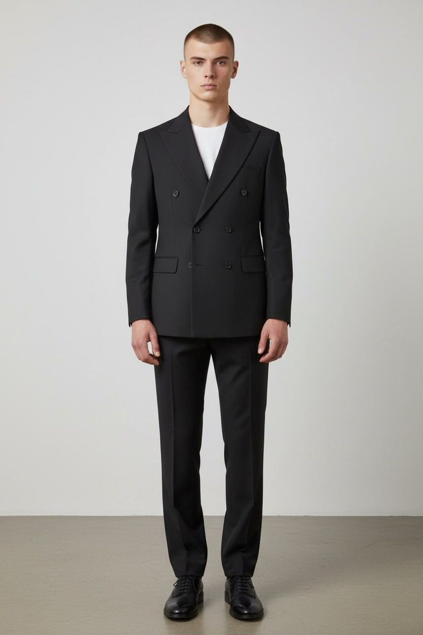 Noah John DB Black suit