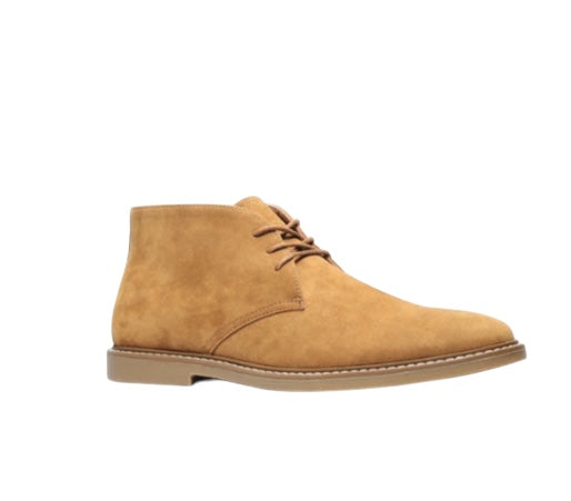Men’s Chukka Boot, Camel Suede Shoes, Business Casual Footwear, Smart Casual Boots, D&K Menswear Collection