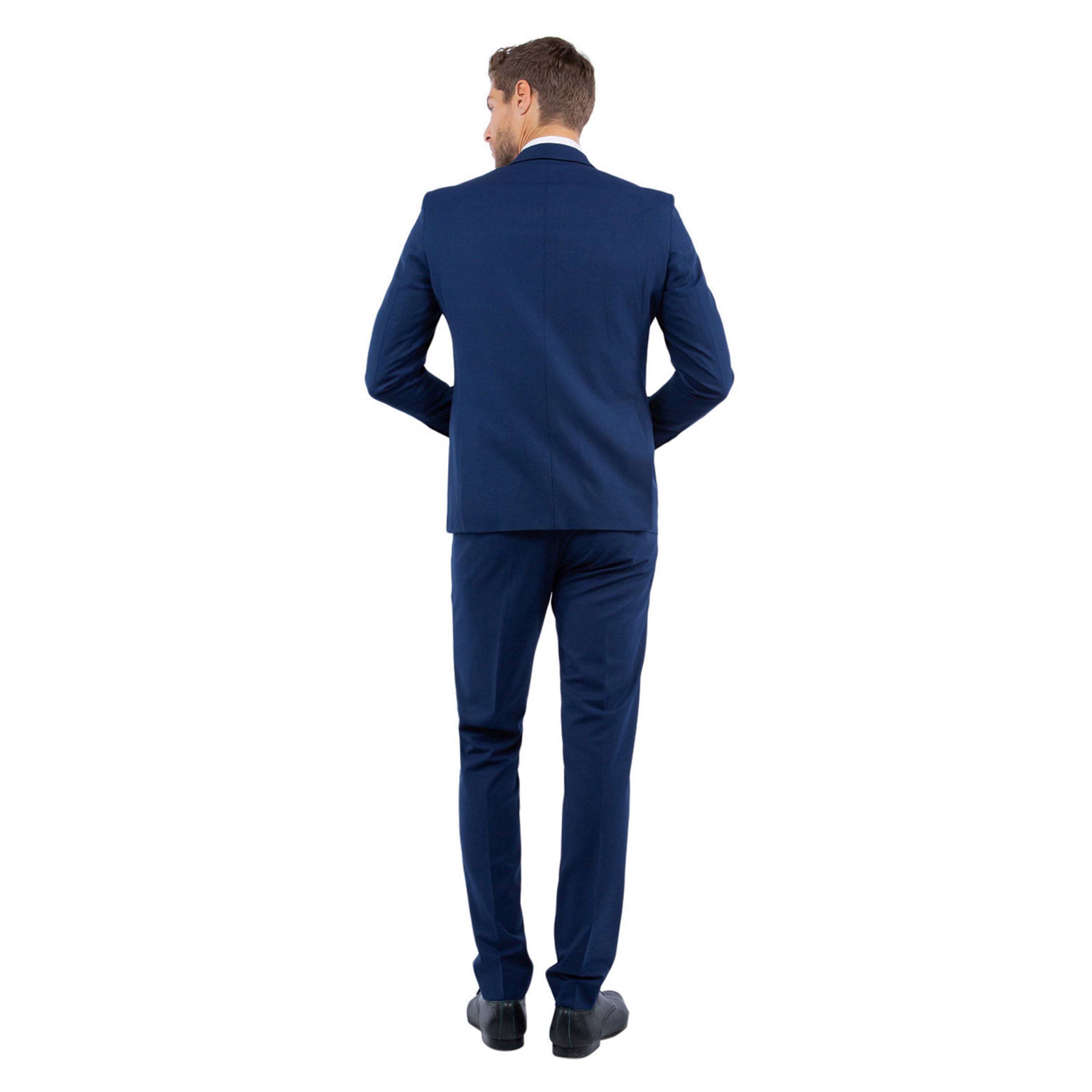 Men’s 3-Piece 4-Way Stretch Suit – Modern Fit & All-Day Comfort | D&K Menswear