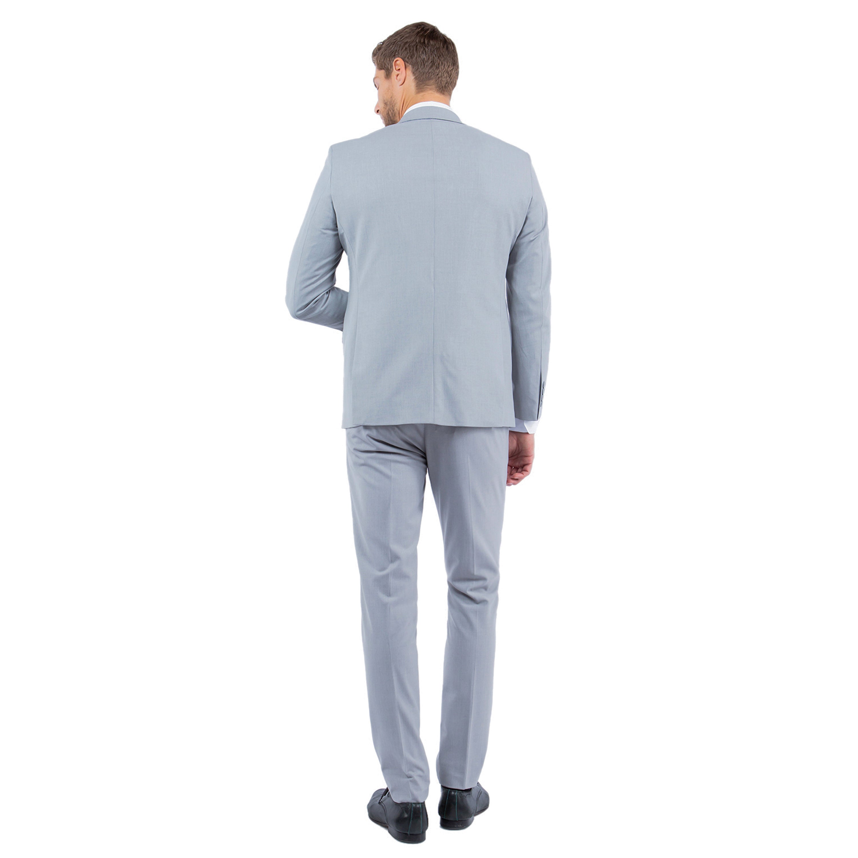 Men’s 3-Piece 4-Way Stretch Suit – Modern Fit with Ultimate Comfort | D&K Menswear