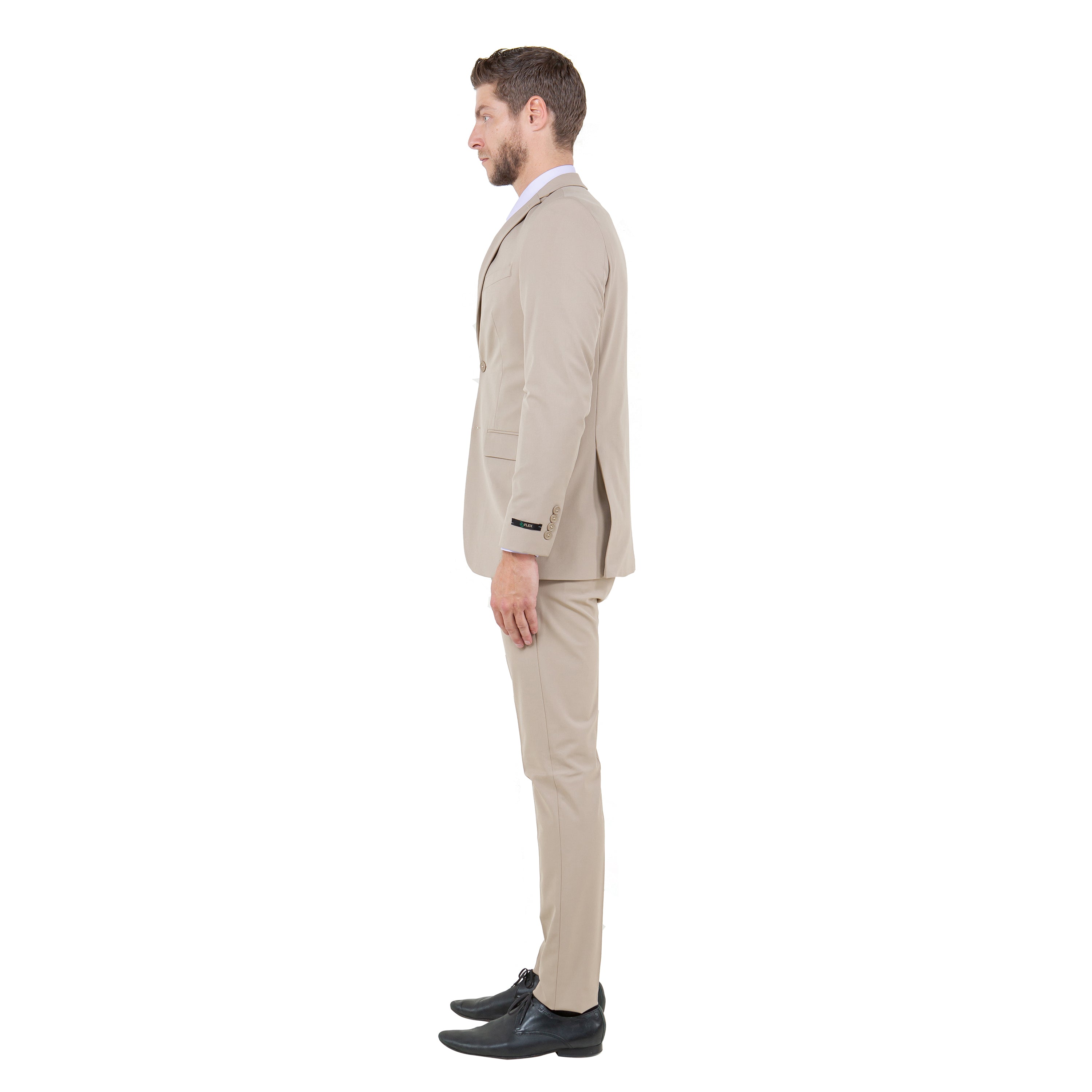 Men’s 3-Piece 4-Way Stretch Suit – Tailored Comfort & Modern Style | D&K Menswear