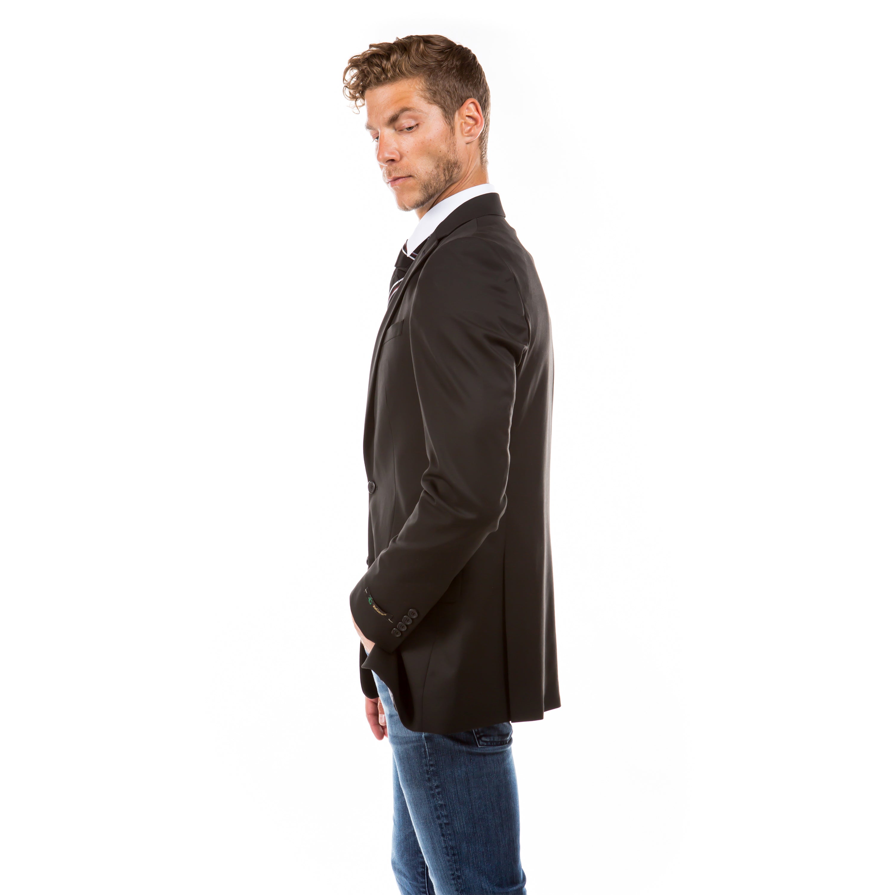 Men’s Tailored-Fit Suit Separates Jacket – Timeless Sophistication & Custom Fit | D&K Menswear