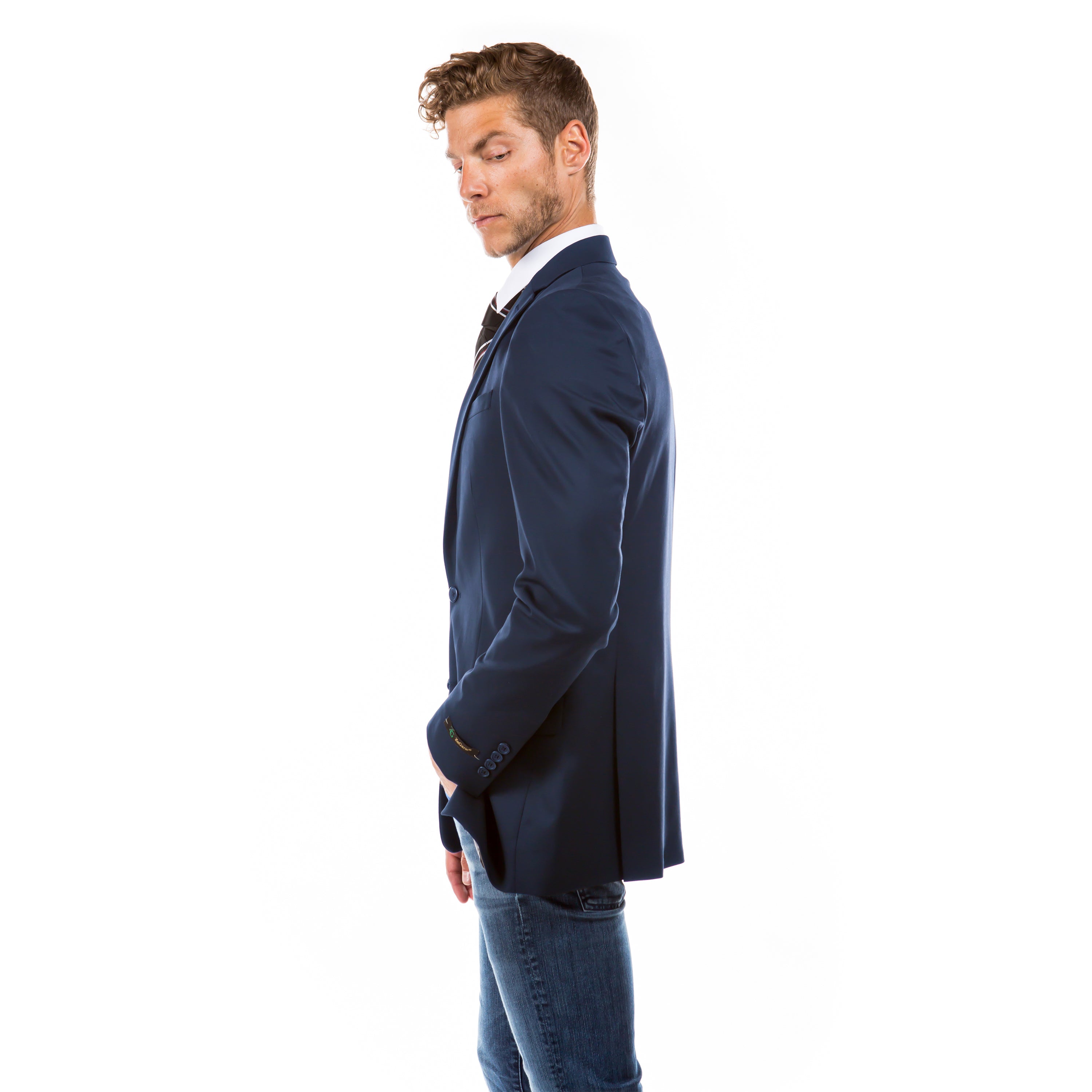 Men’s Tailored-Fit Suit Separates Jacket – Classic Sophistication for Every Occasion | D&K Menswear