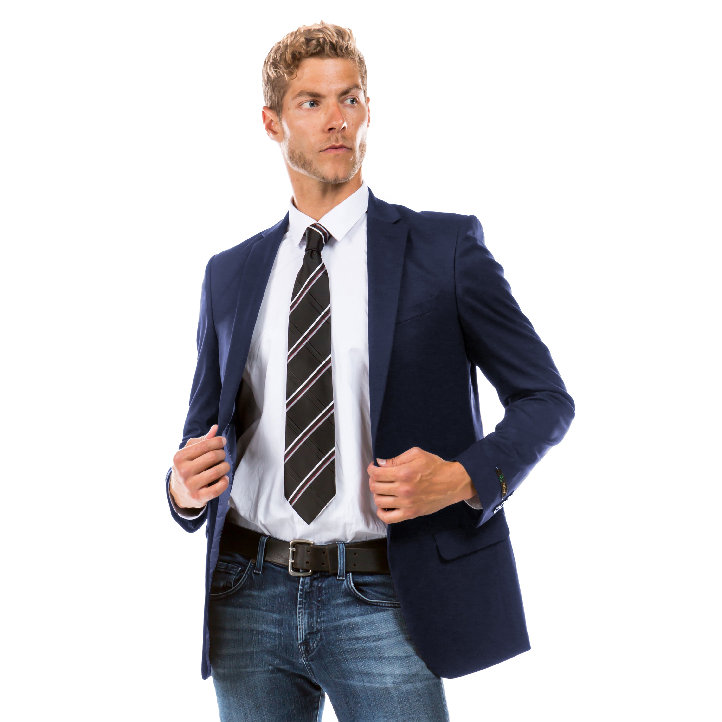 Men’s Tailored-Fit Suit Separates Jacket – Classic Sophistication for Every Occasion | D&K Menswear
