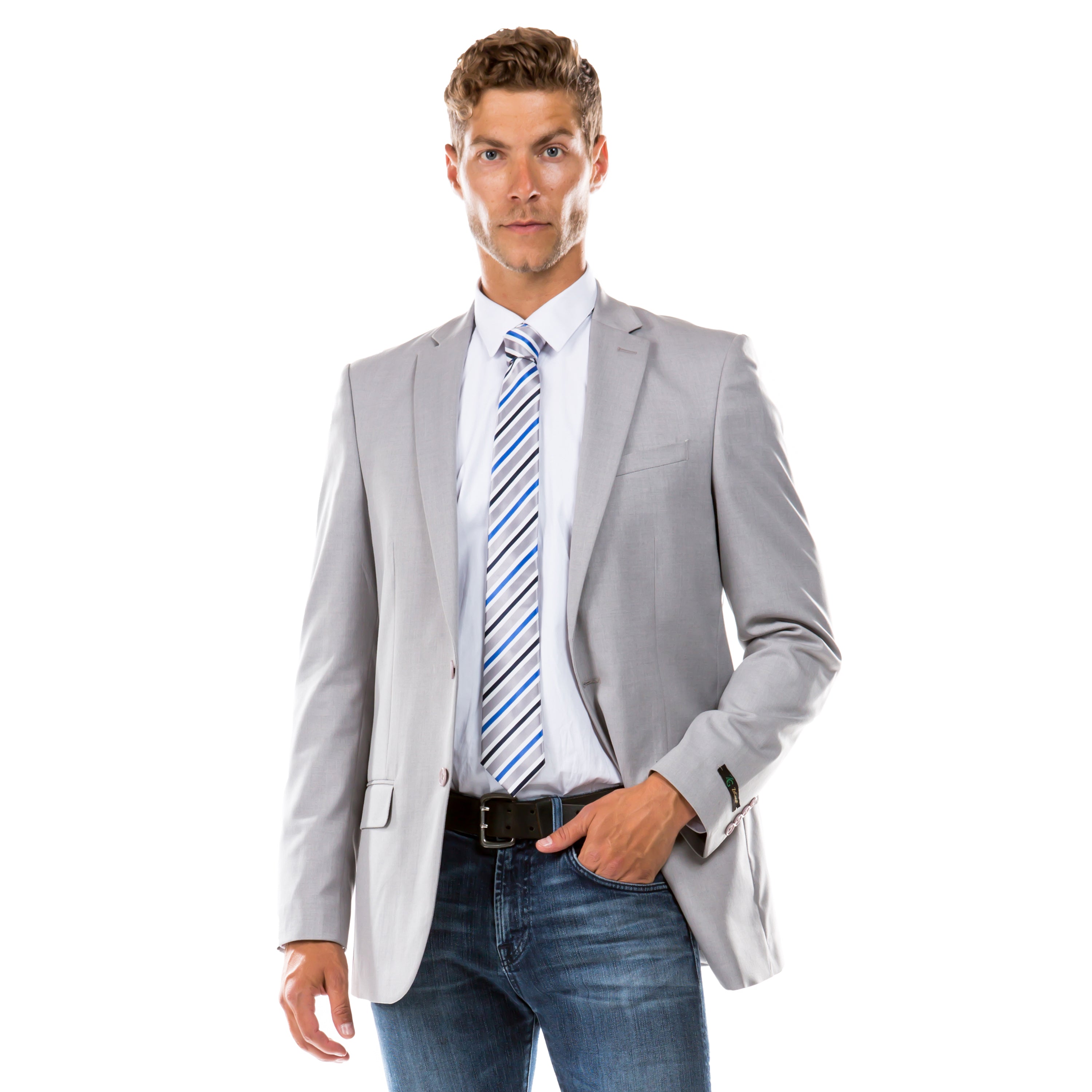 Men’s Tailored-Fit Suit Separates Jacket – Classic Sophistication with a Modern Fit | D&K Menswear