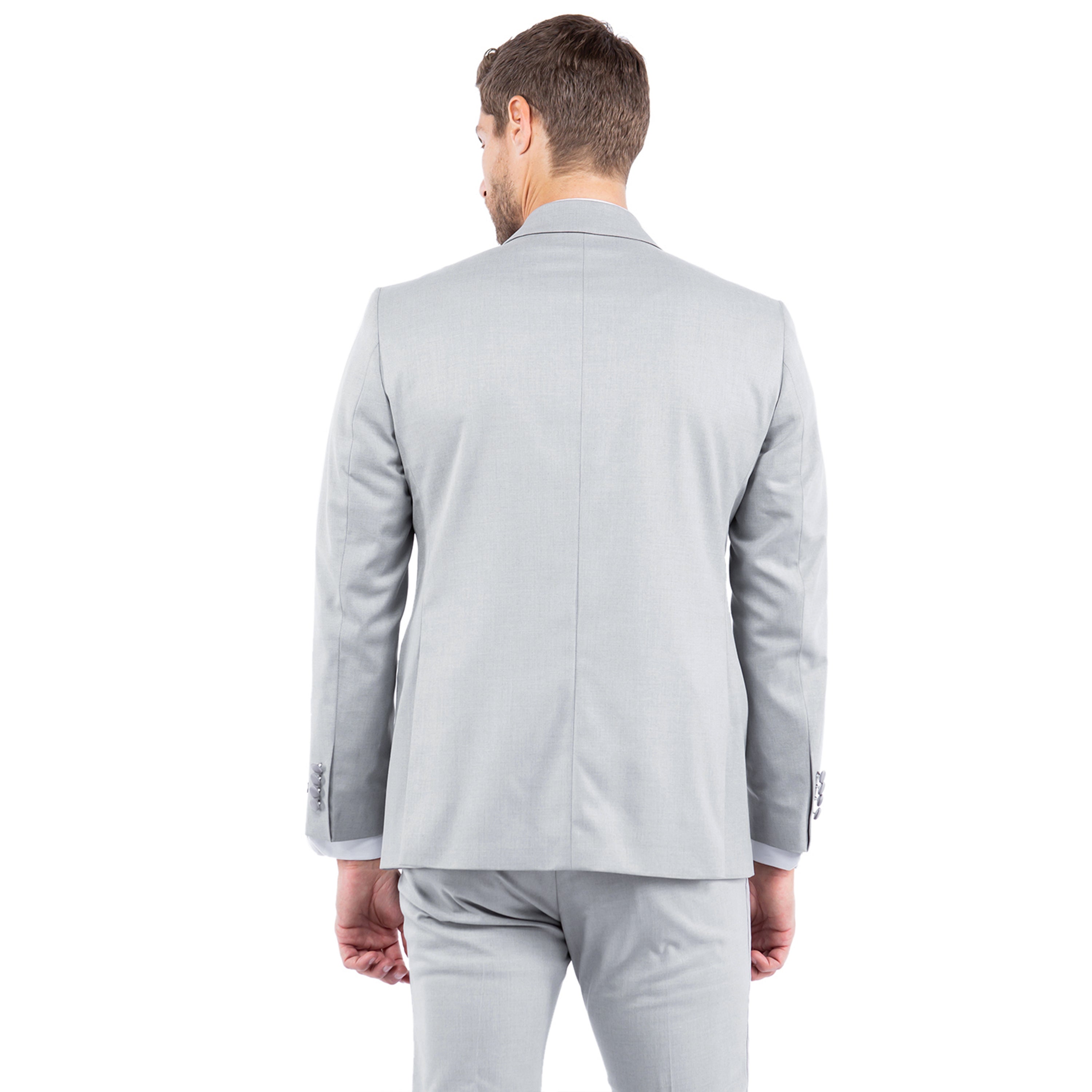 Men’s Tailored-Fit Tuxedo Jacket with Peak Lapel – Classic Elegance for Every Occasion | D&K Menswear