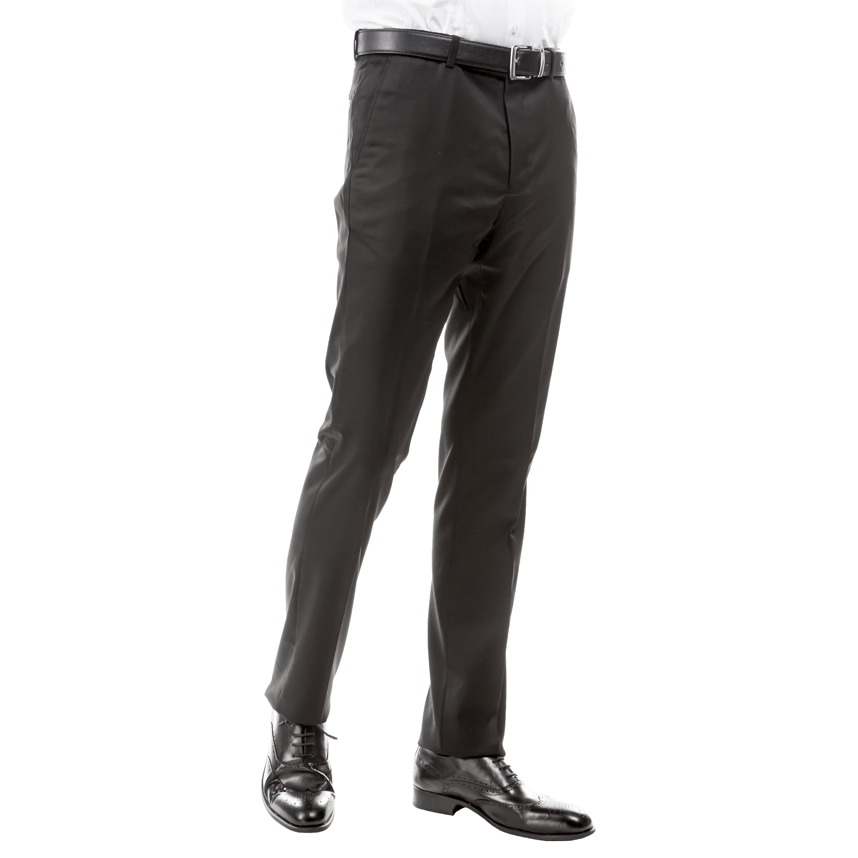 Men’s Tailored-Fit Suit Separates Dark Grey Pants – Comfort, Custom Fit, and Timeless Elegance | D&K Menswear
