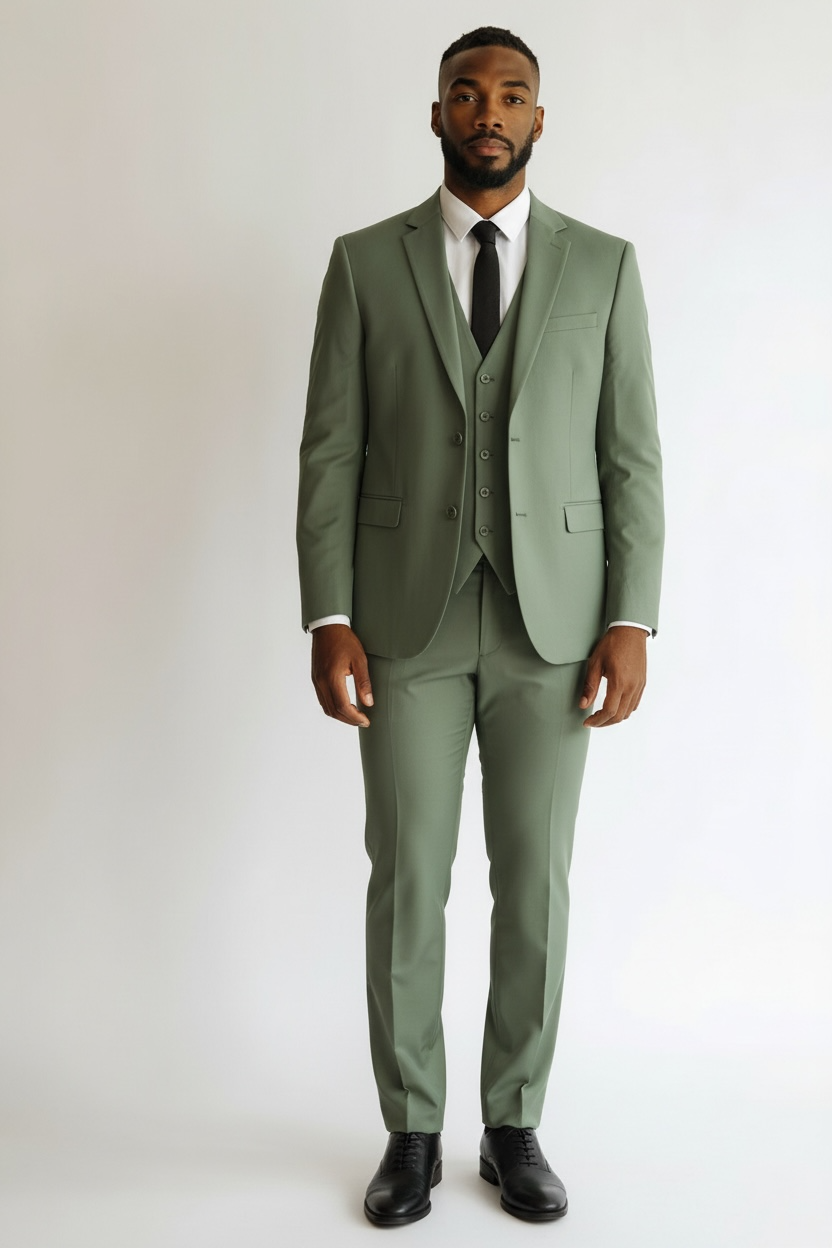 Noah John Modern Fit 3 Piece suit w/ expandable waist