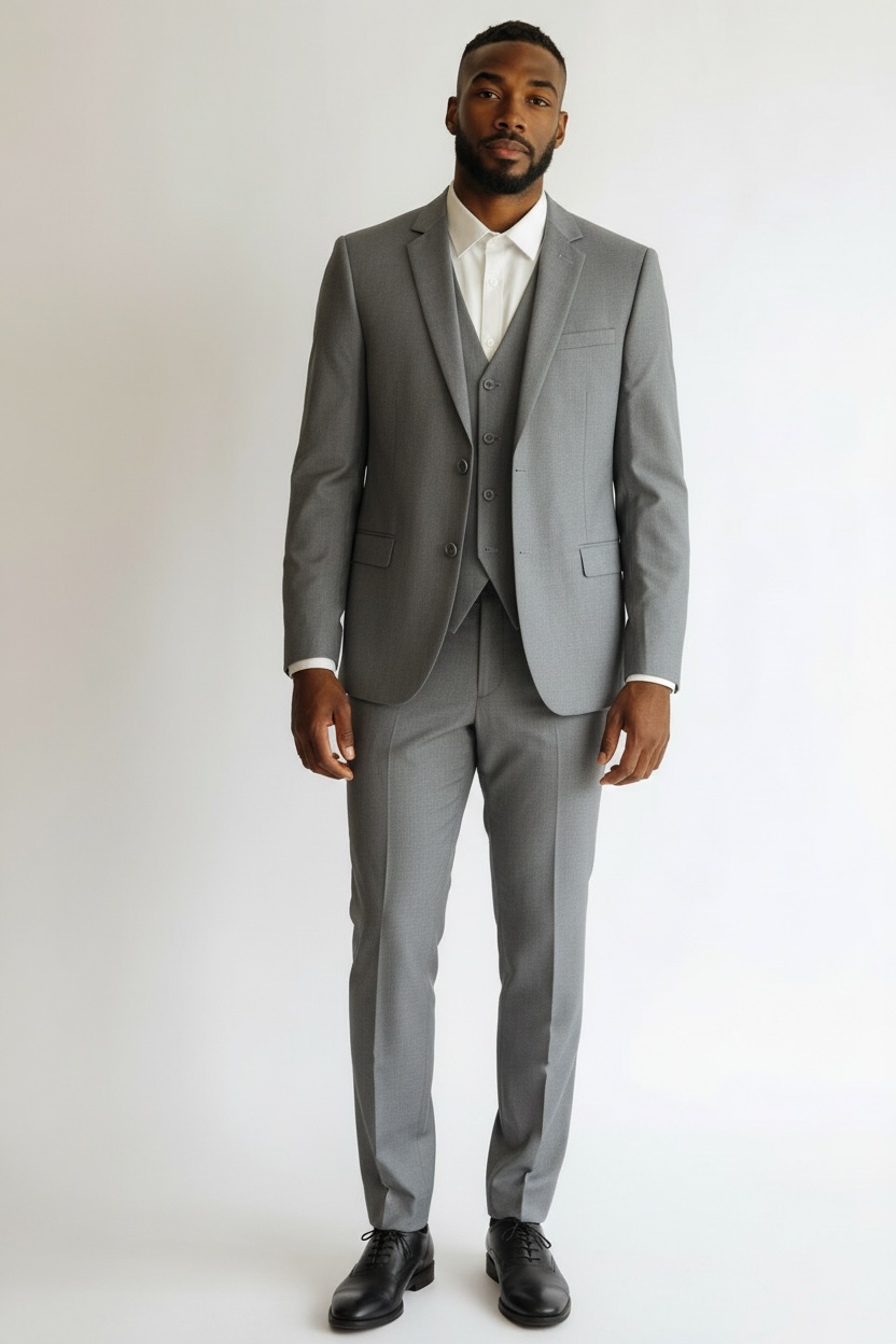 Noah John Modern Fit 3 Piece suit w/ expandable waist