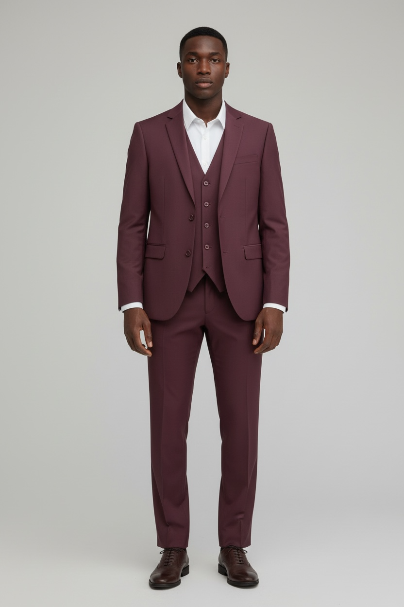 Noah John Modern Fit 3 Piece suit w/ expandable waist