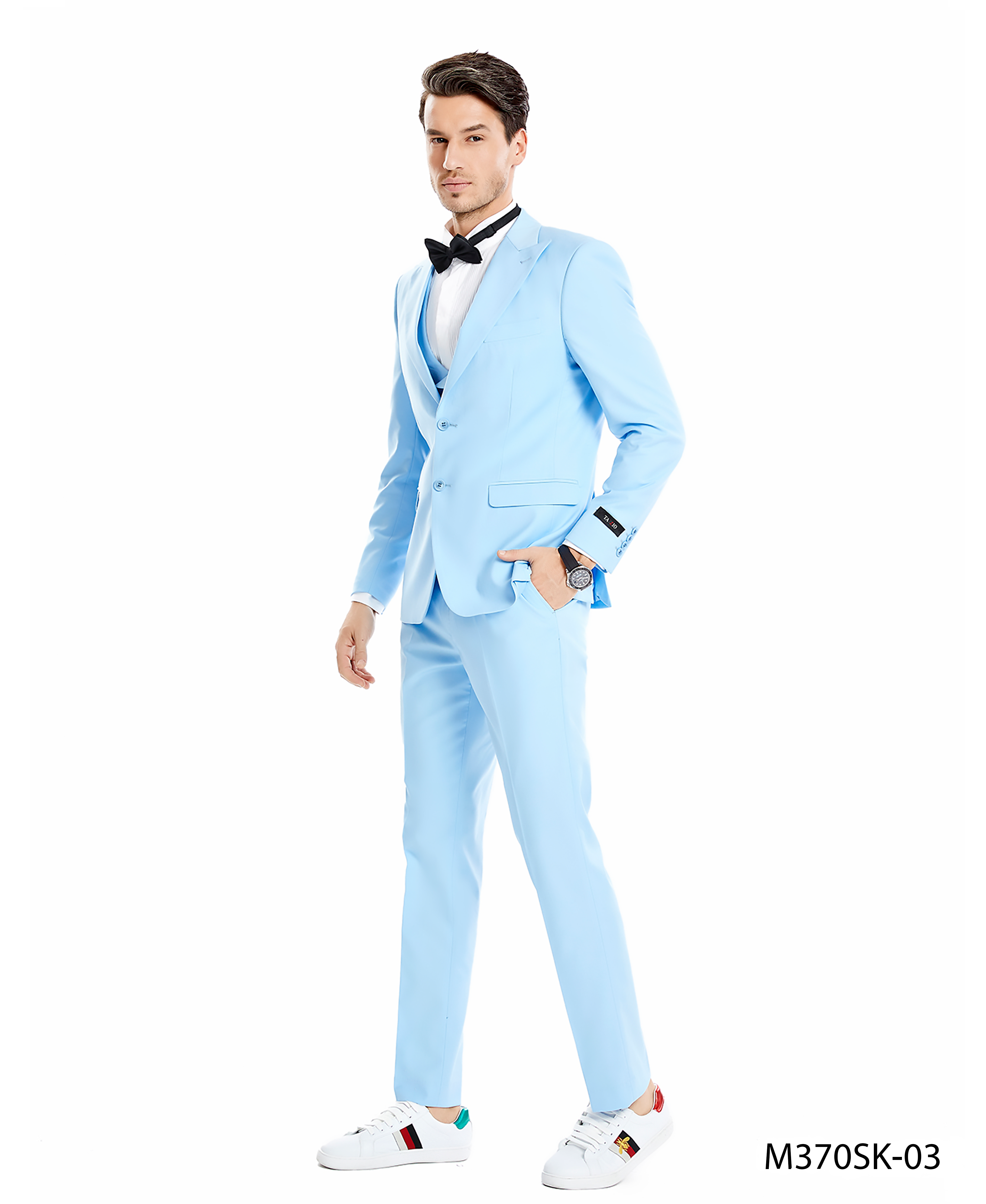 Sky Blue Mens-suit
