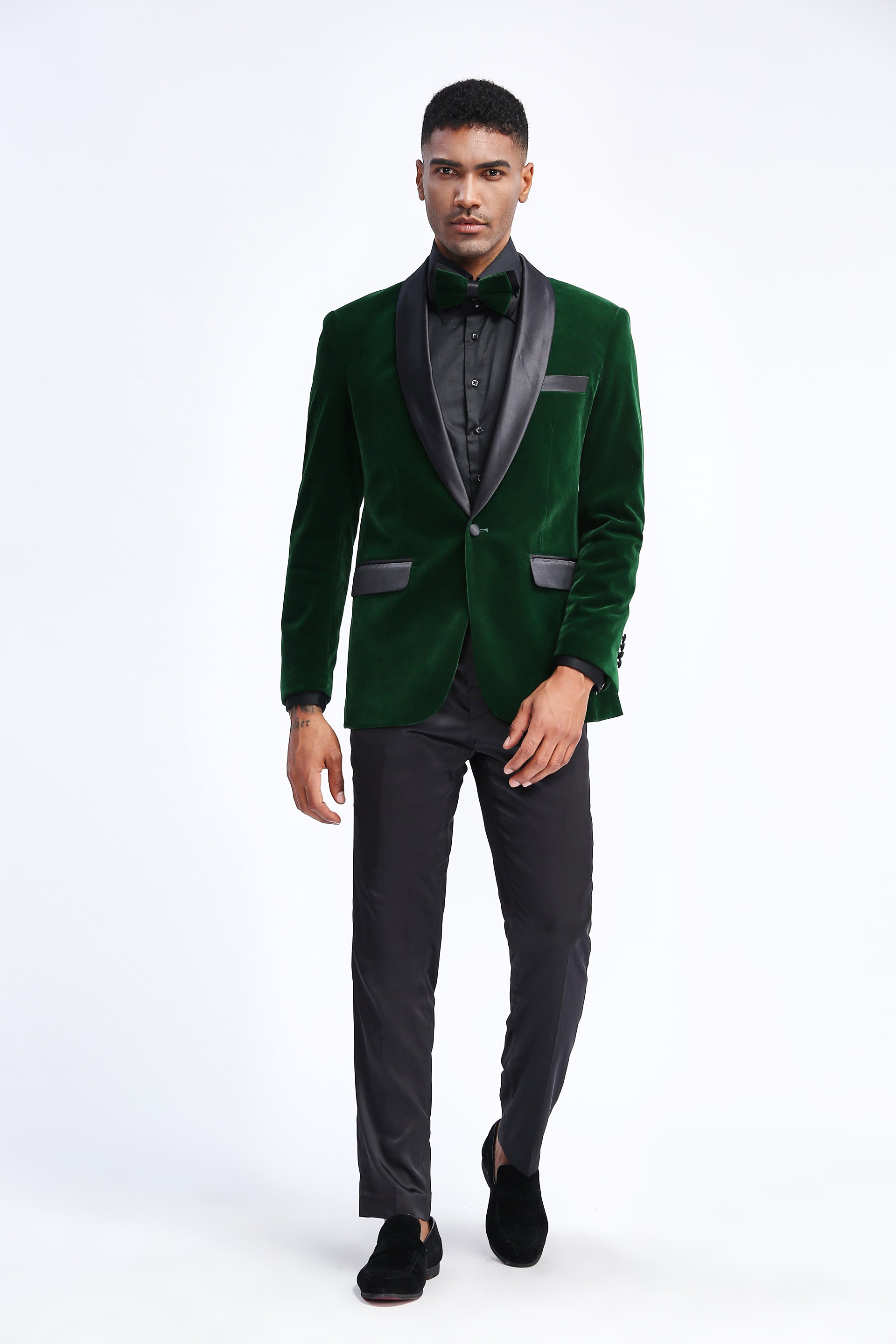 Pine Green Tazio Sports Coat Dinner Jacket - Main Image