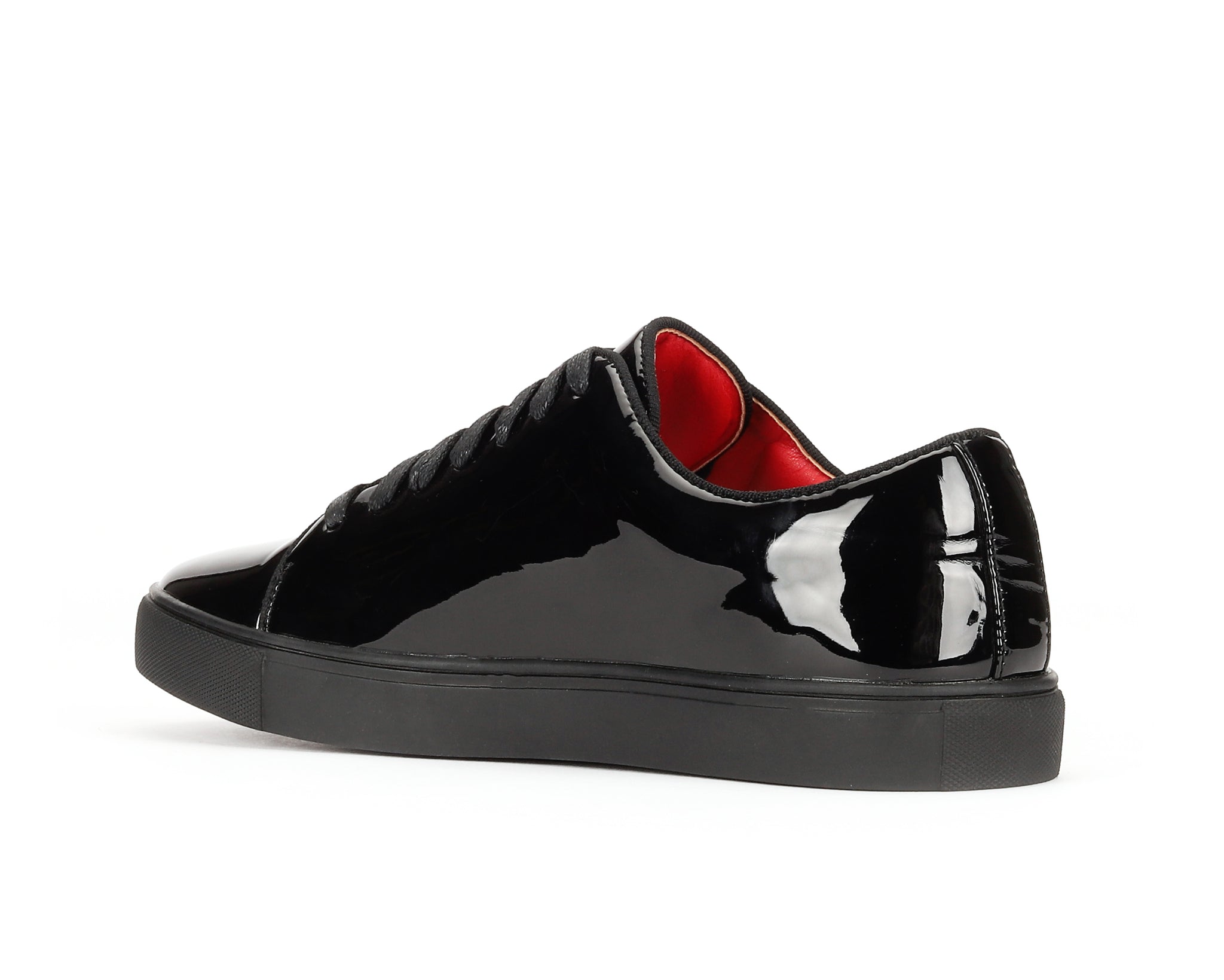 MENS PATENT LEATHER SNEAKER