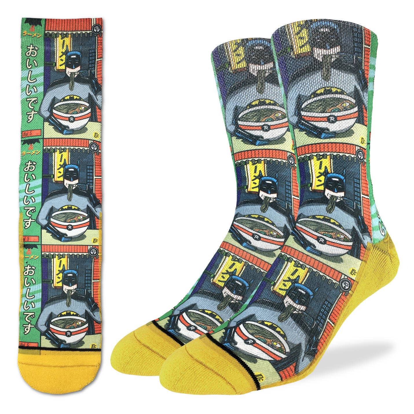 Men's Batman & Ramen Socks