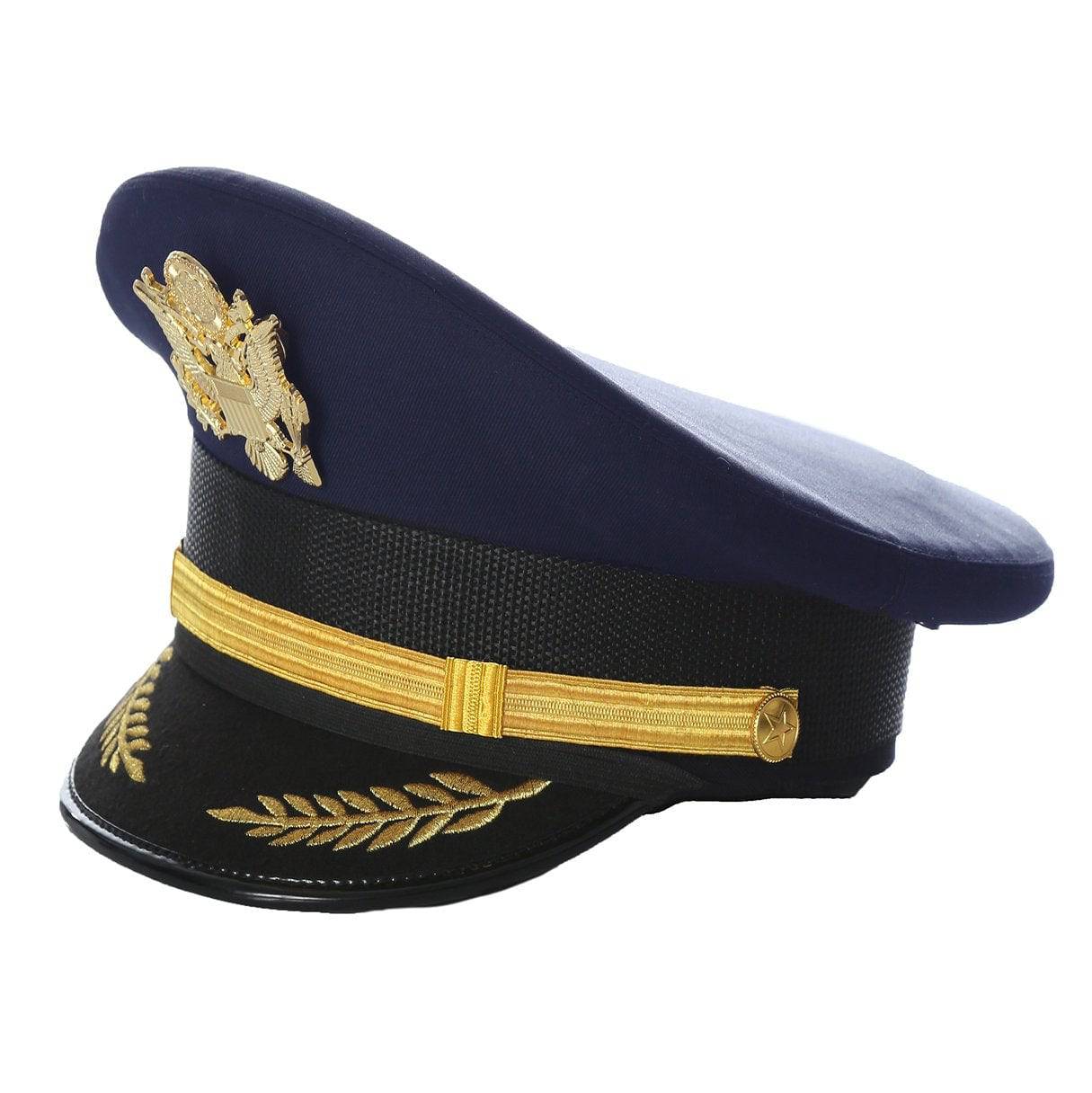 Ferrecci Navy Military Cadet Captain Sailor Hat