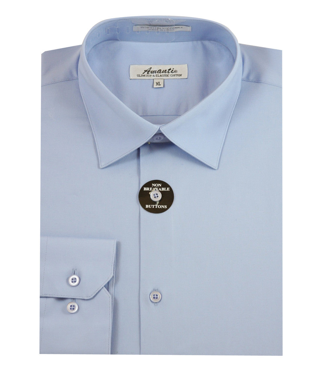 Amanti Slim Fit Convertible Cuff Dress Shirt