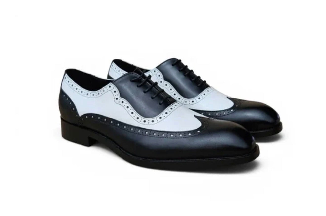Alex Two Tone wingtip oxfords