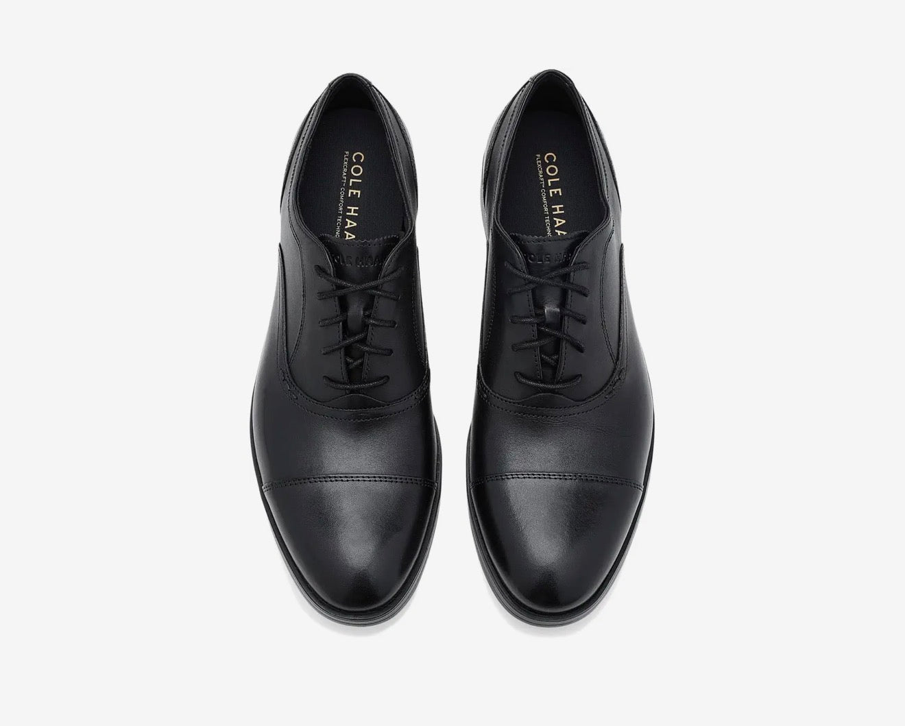 Newmark Grand cap toe oxfords