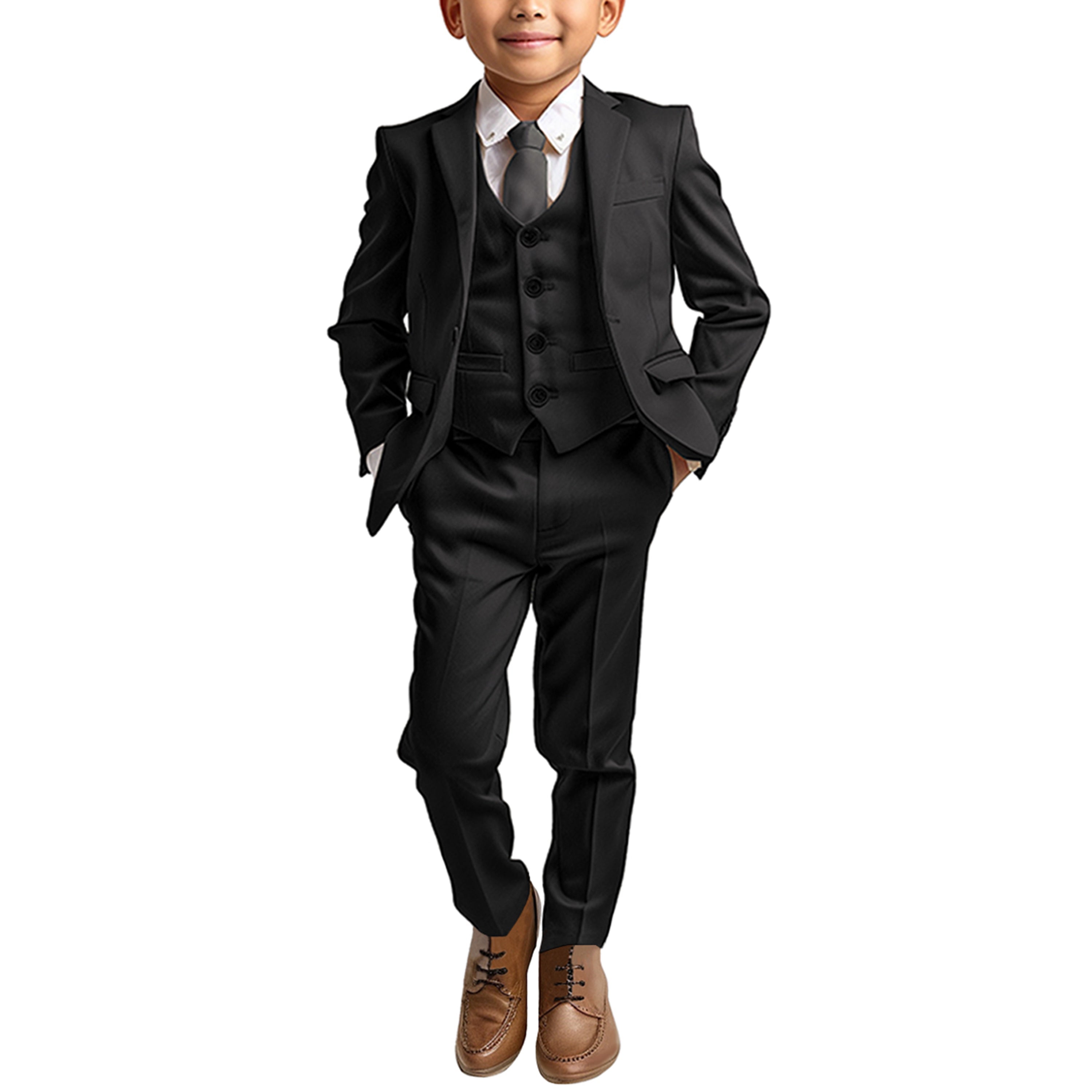Boys' Solid Suit Separates – Timeless Style &amp; Comfort | D&K Menswear