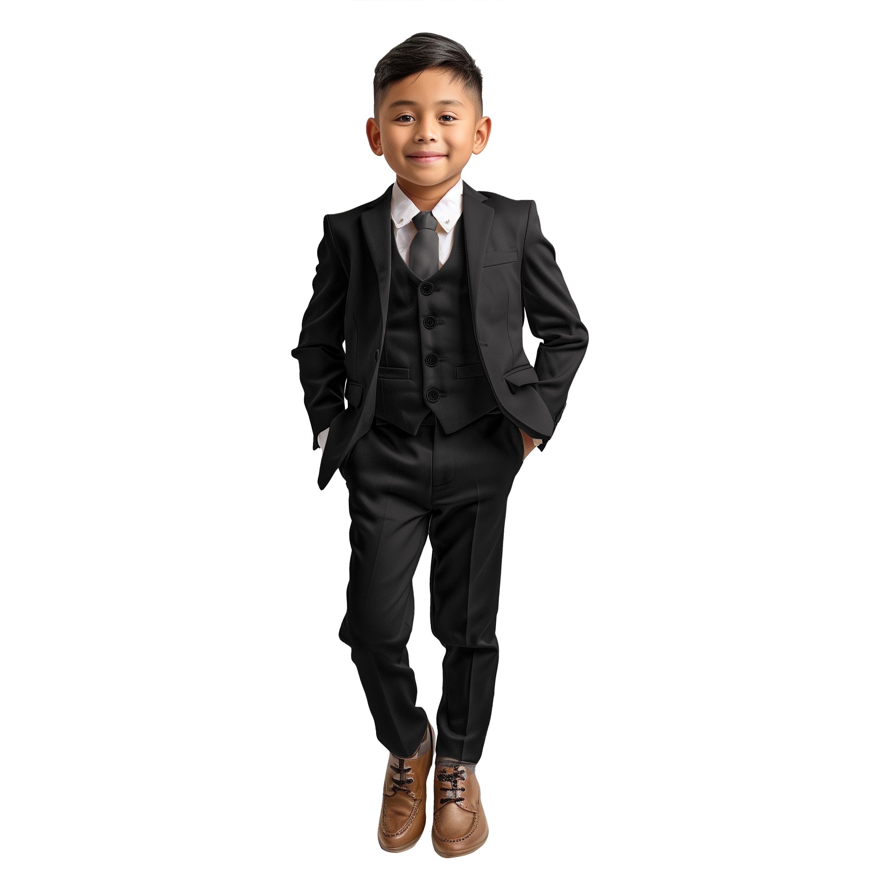 Boys' Solid Suit Separates – Timeless Style &amp; Comfort | D&K Menswear
