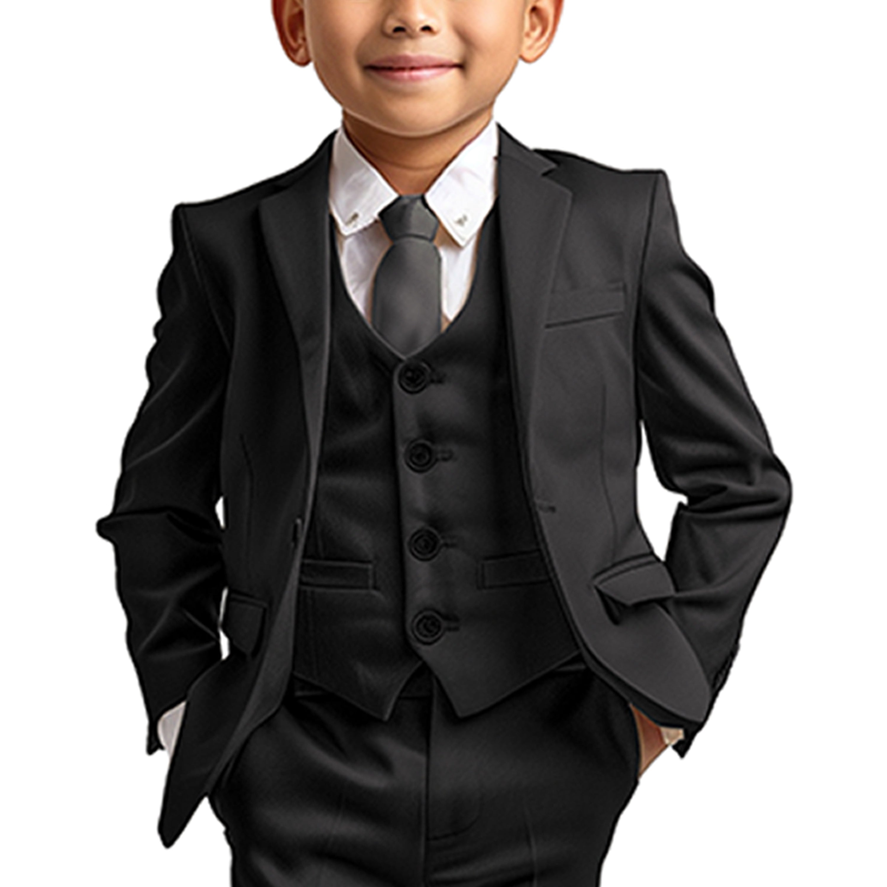 Boys’ Suit, Formal Suit for Boys, Kids' Dresswear, Wedding Suit for Boys, Boys’ Tailored Suit, D&K Menswear Collection