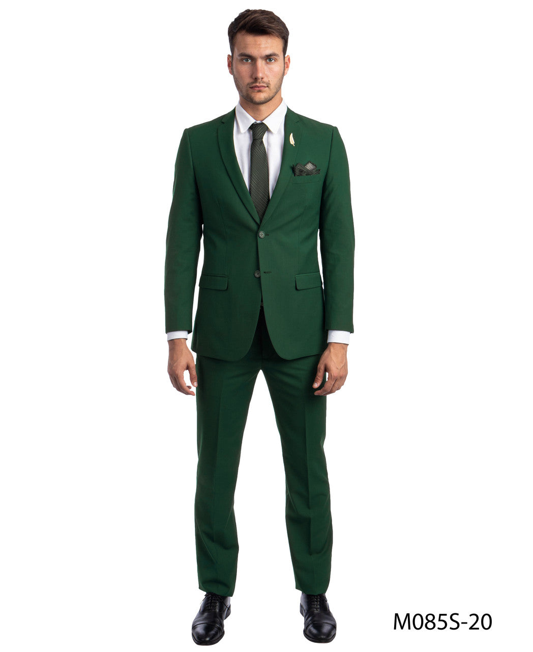 Green Slim Fit 2-PC Suits