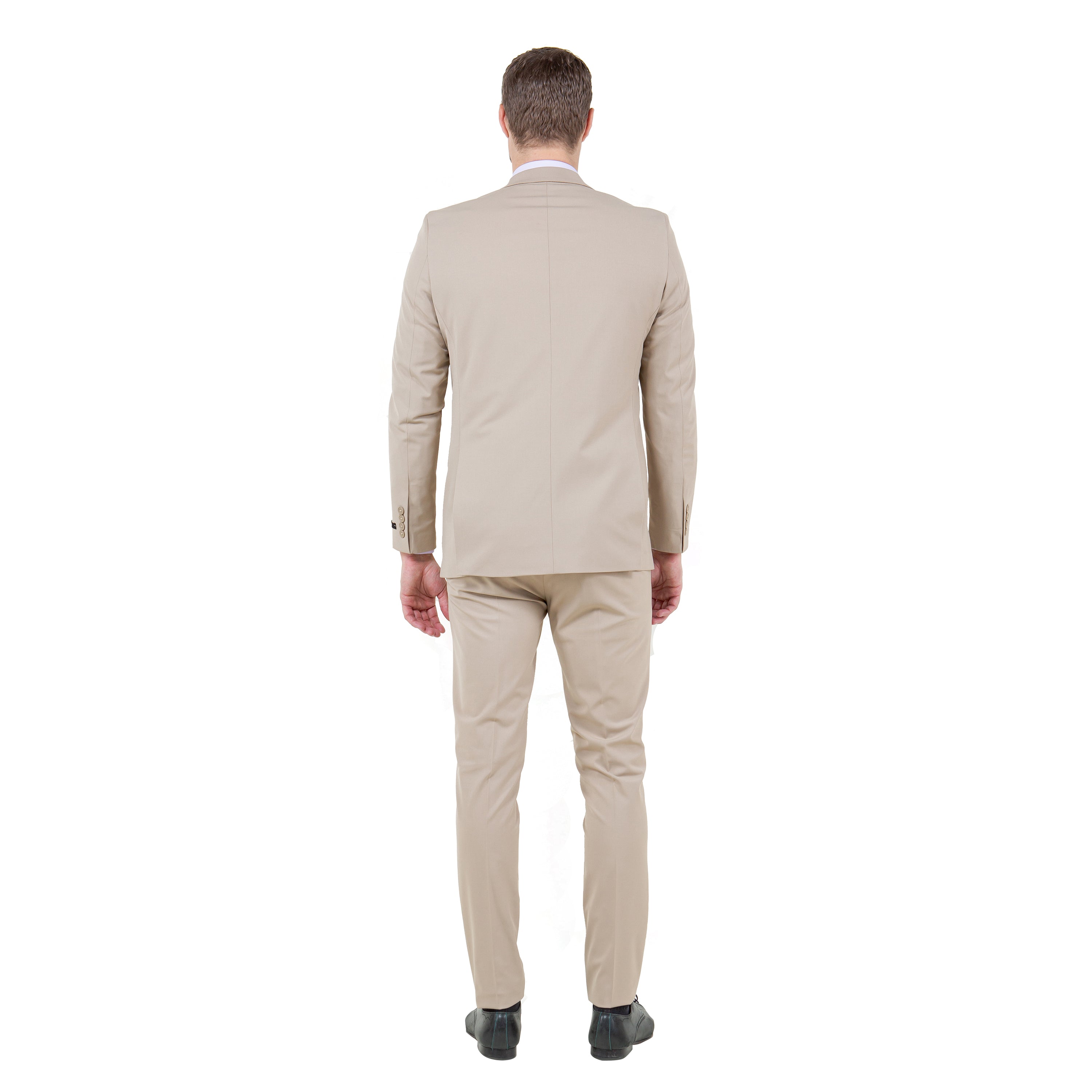 Men’s 3-Piece 4-Way Stretch Suit – Tailored Comfort &amp; Modern Style | D&K Menswear