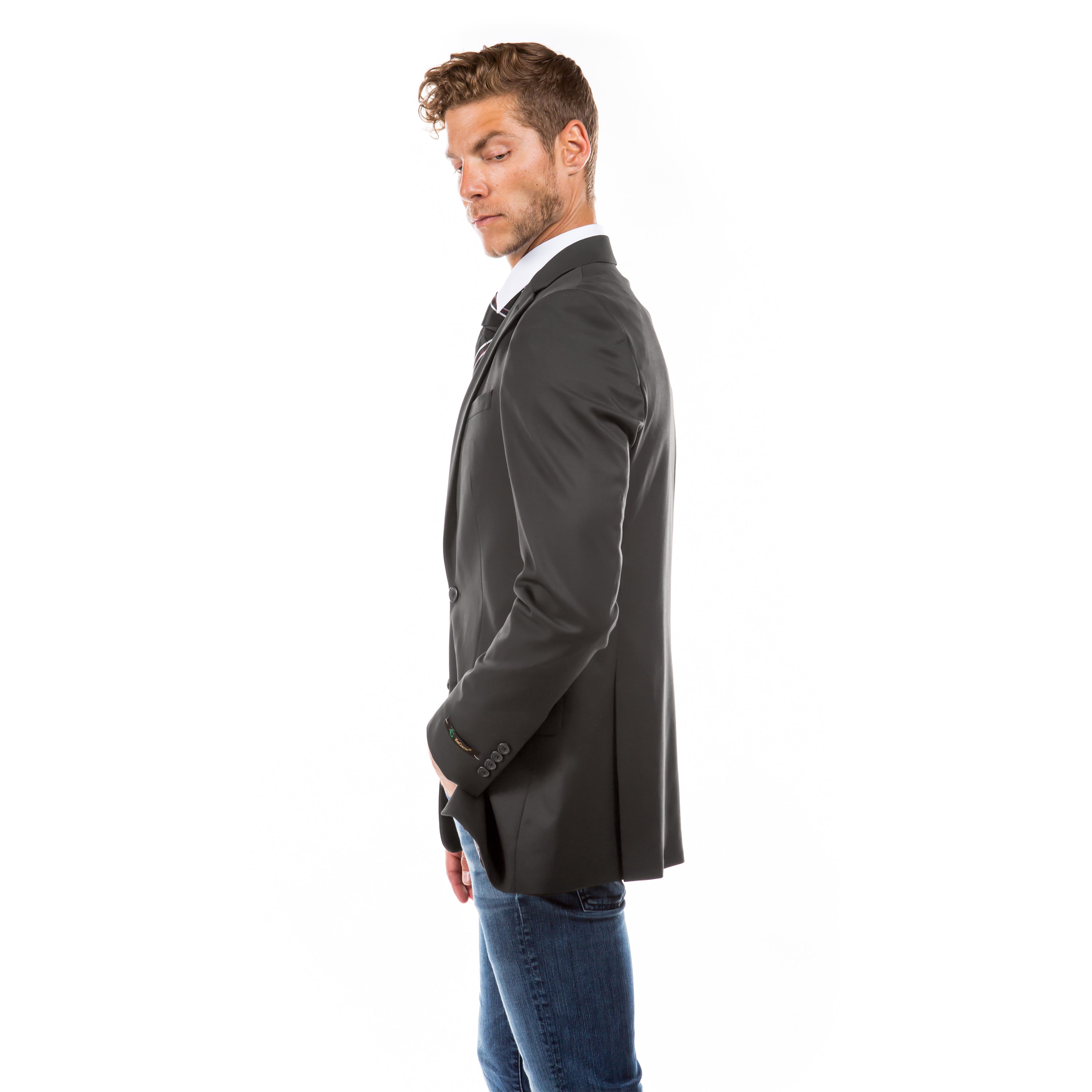 Men’s Tailored-Fit Suit Separates Jacket – Classic Sophistication with a Custom Fit | D&K Menswear