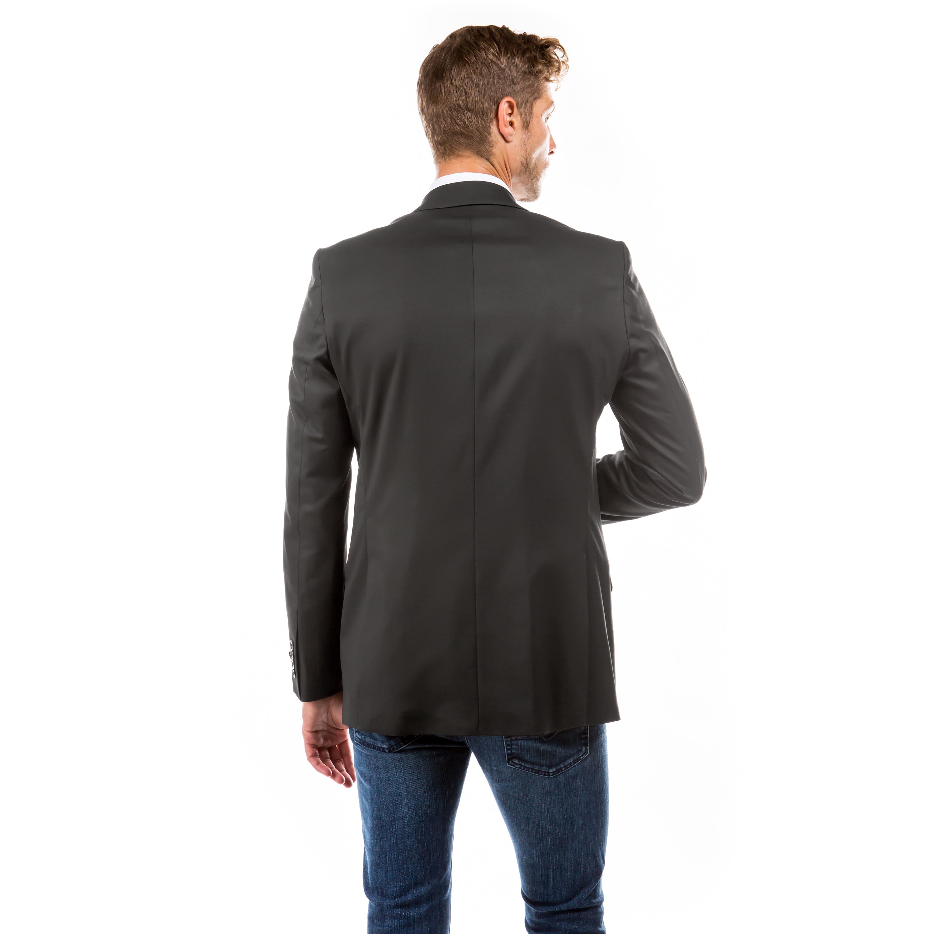 Men's Tailored-Fit Suits Separates Jacket