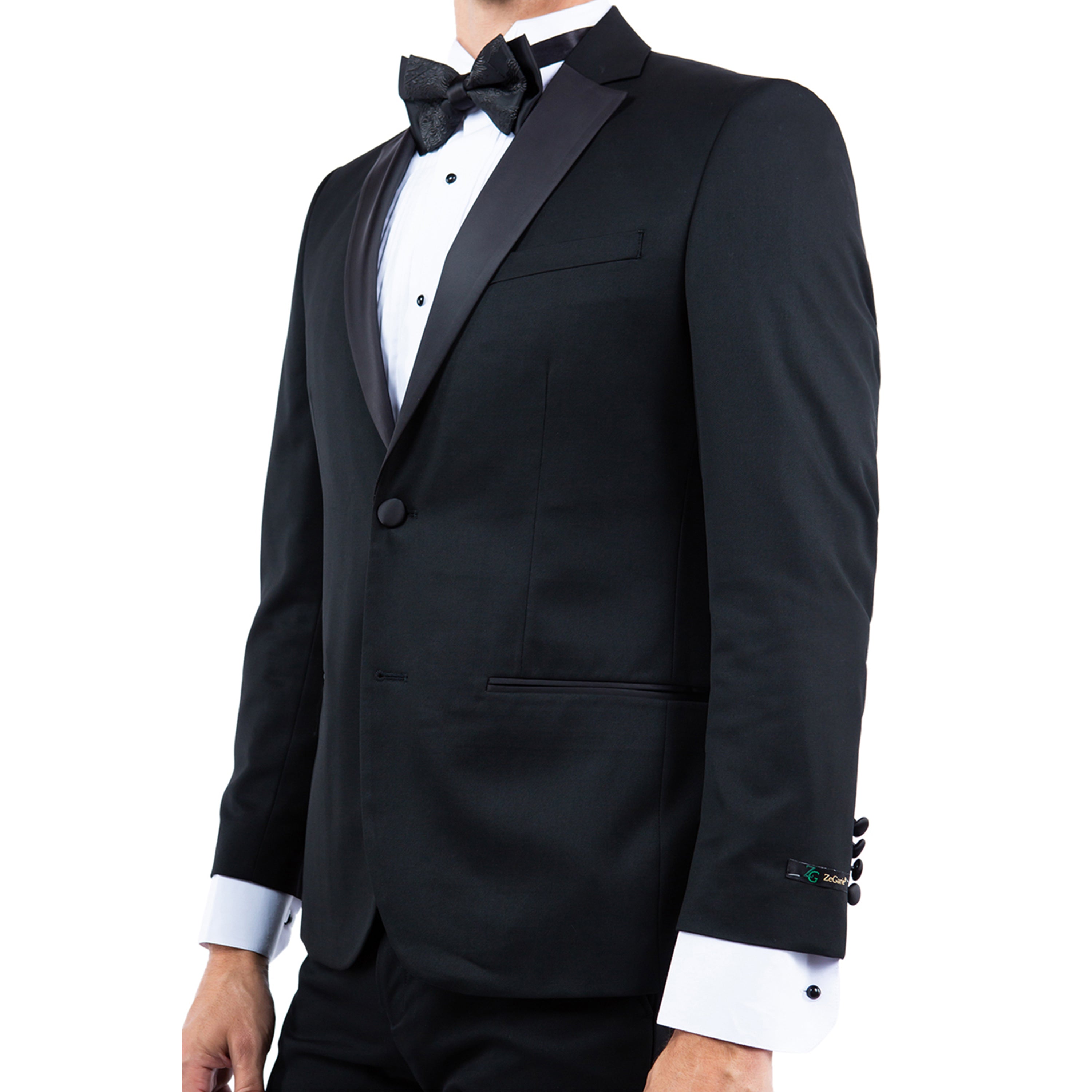 Men’s Tailored-Fit Tuxedo Jacket with Notch Lapel – Classic Elegance for Every Occasion | D&K Menswear