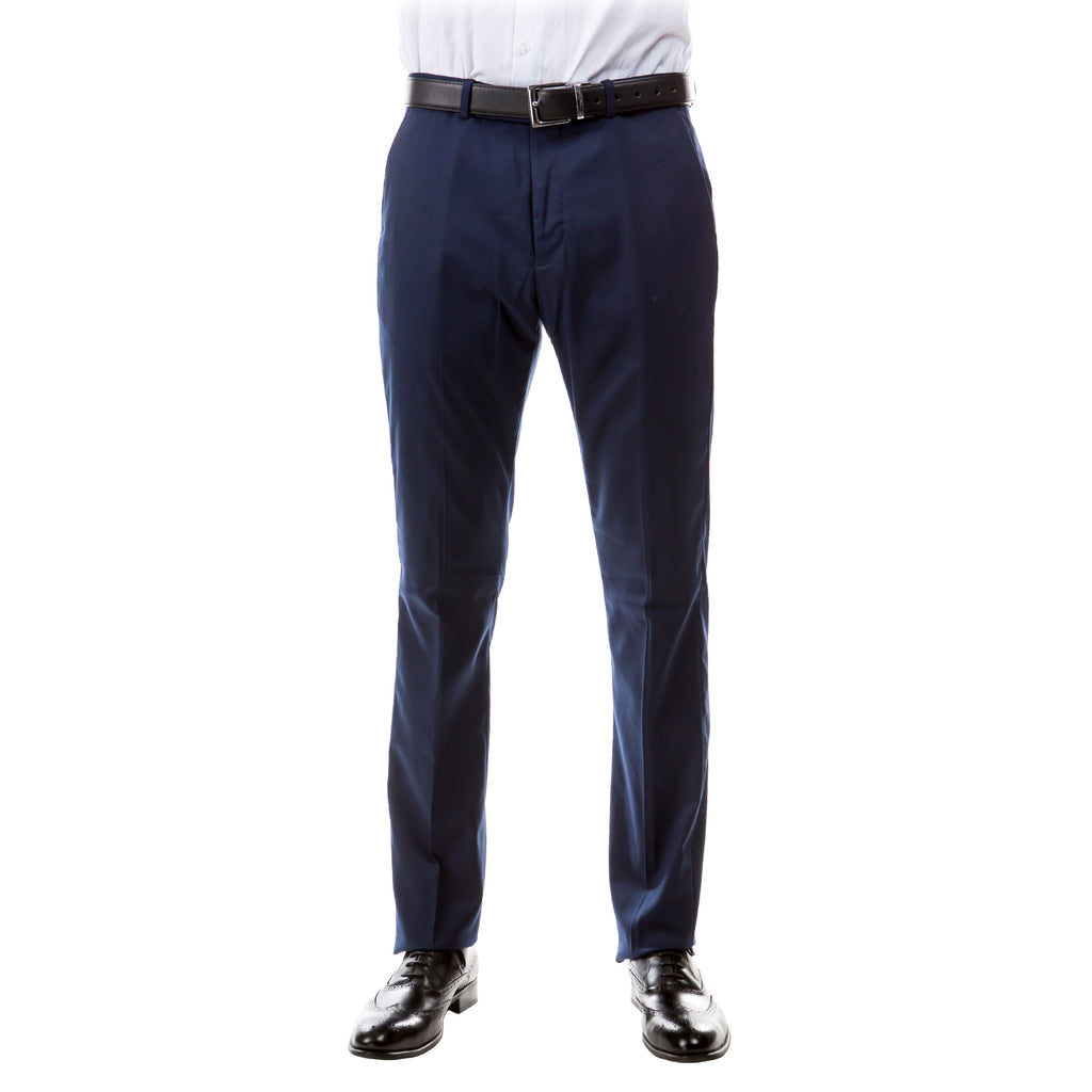 Men’s Tailored-Fit Suit Separates Navy Pants – Sleek, Comfortable, and Customizable | D&K Menswear