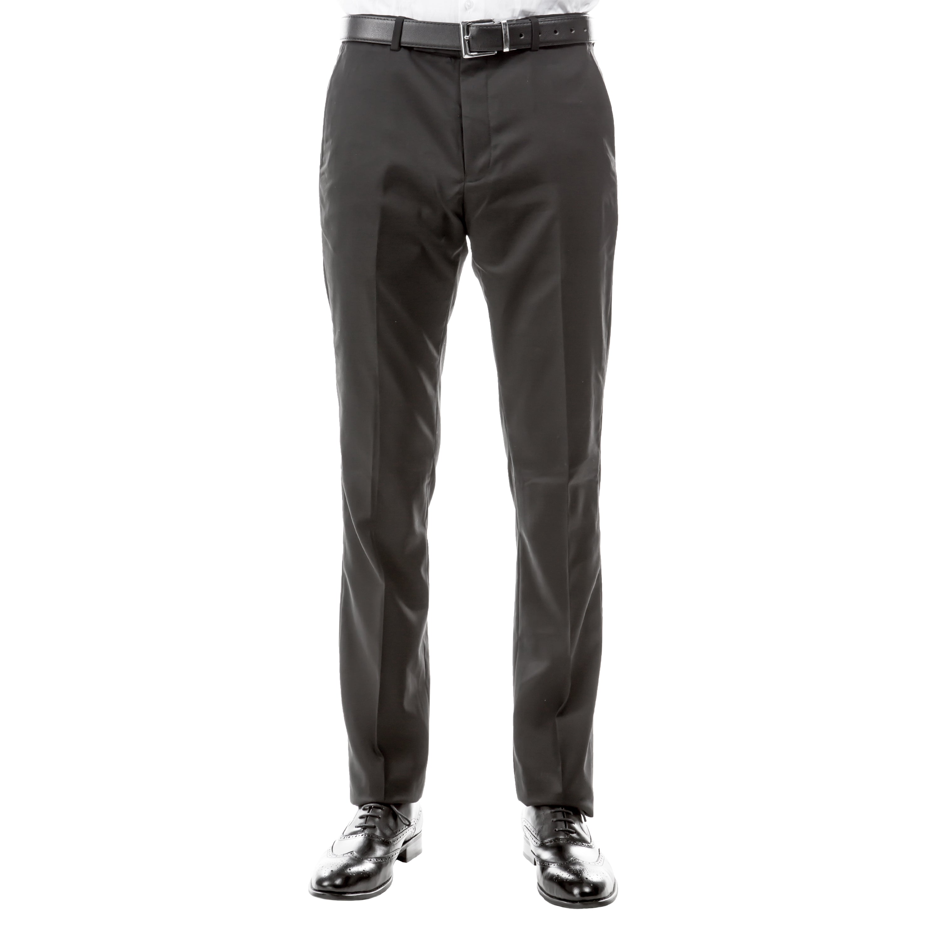 Men’s Tailored-Fit Suit Separates Dark Grey Pants – Comfort, Custom Fit, and Timeless Elegance | D&K Menswear