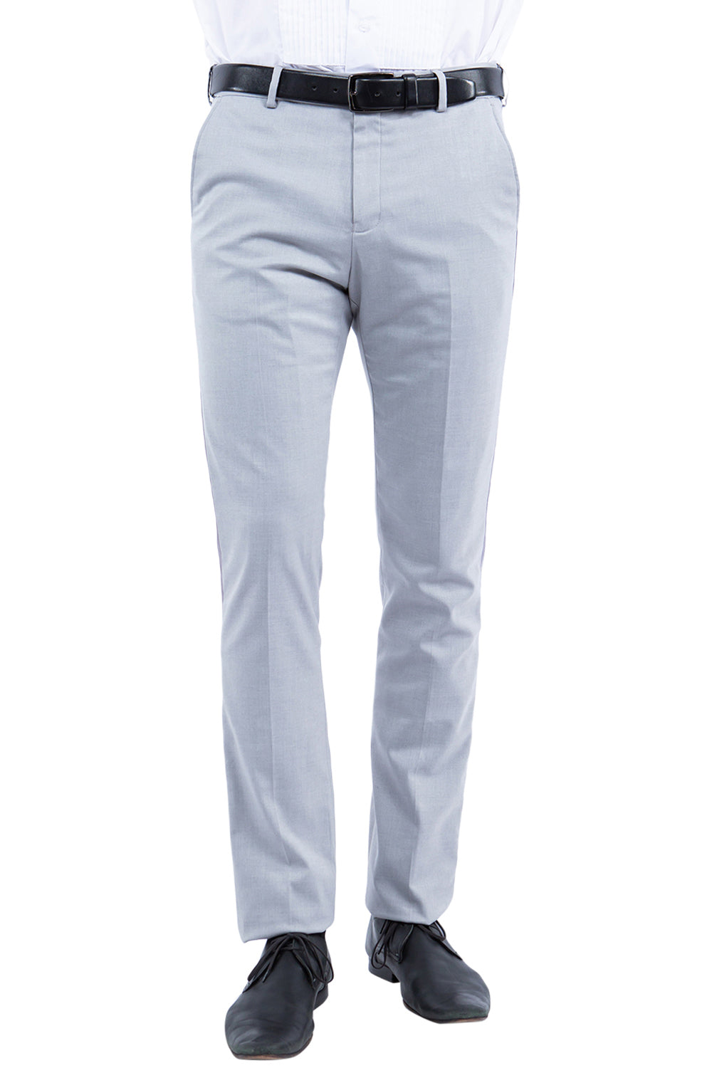 Grey Zegarie Tuxedo Dress Pants