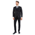 Men’s 3-Piece Suit, 4-Way Stretch Suit, Slim-Fit Suit, Wedding Suit, Business Attire, D&K Menswear Collection