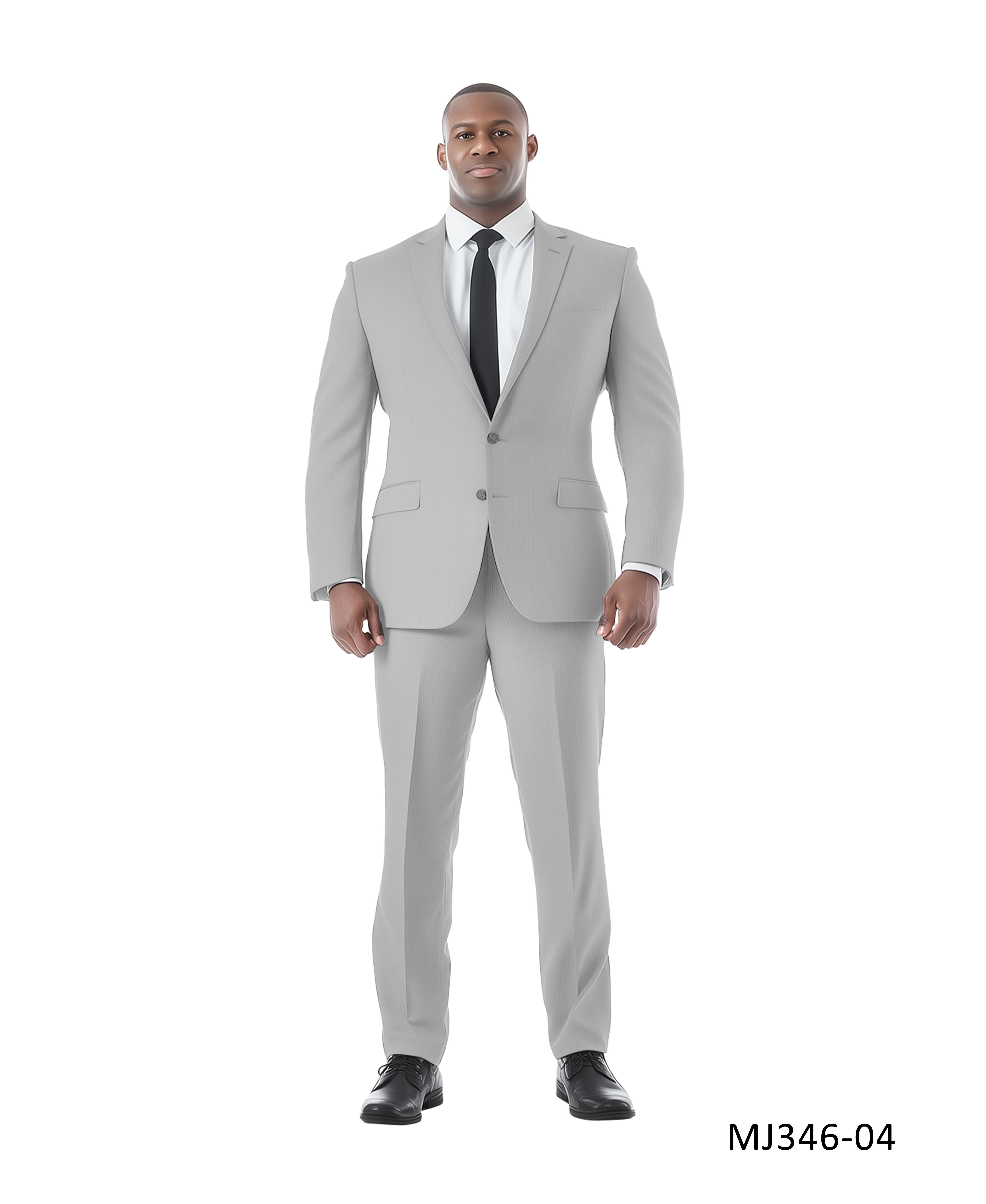 Zegarie Suit Separates Light Grey Solid Dinner Jacket