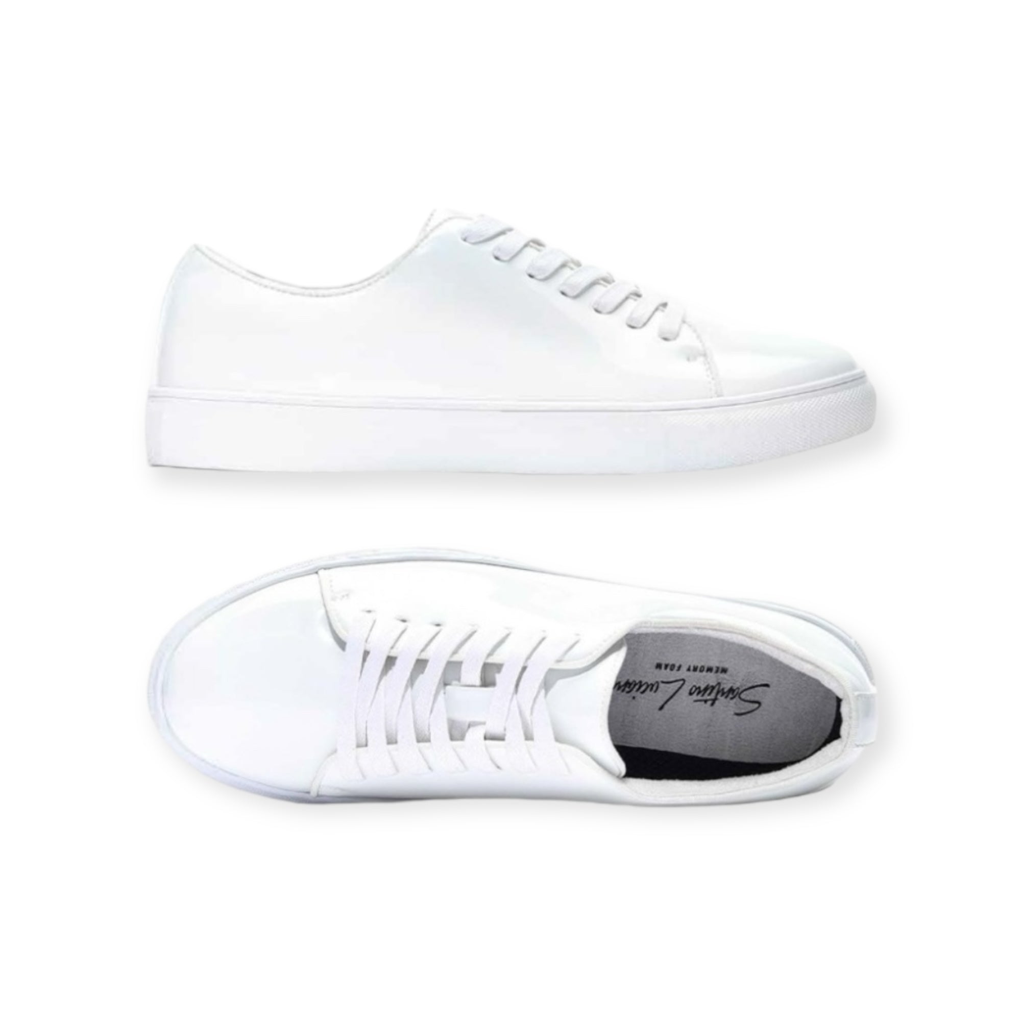 Mens Patent Leather Sneaker