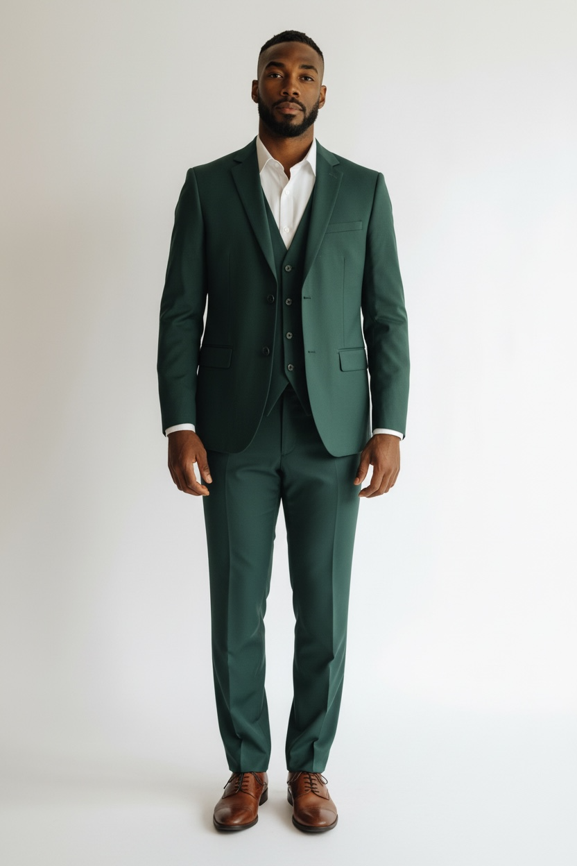 Noah John Modern Fit 3 Piece suit w/ expandable waist