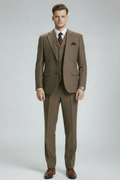 Noah John 3 Piece Tweed Suit