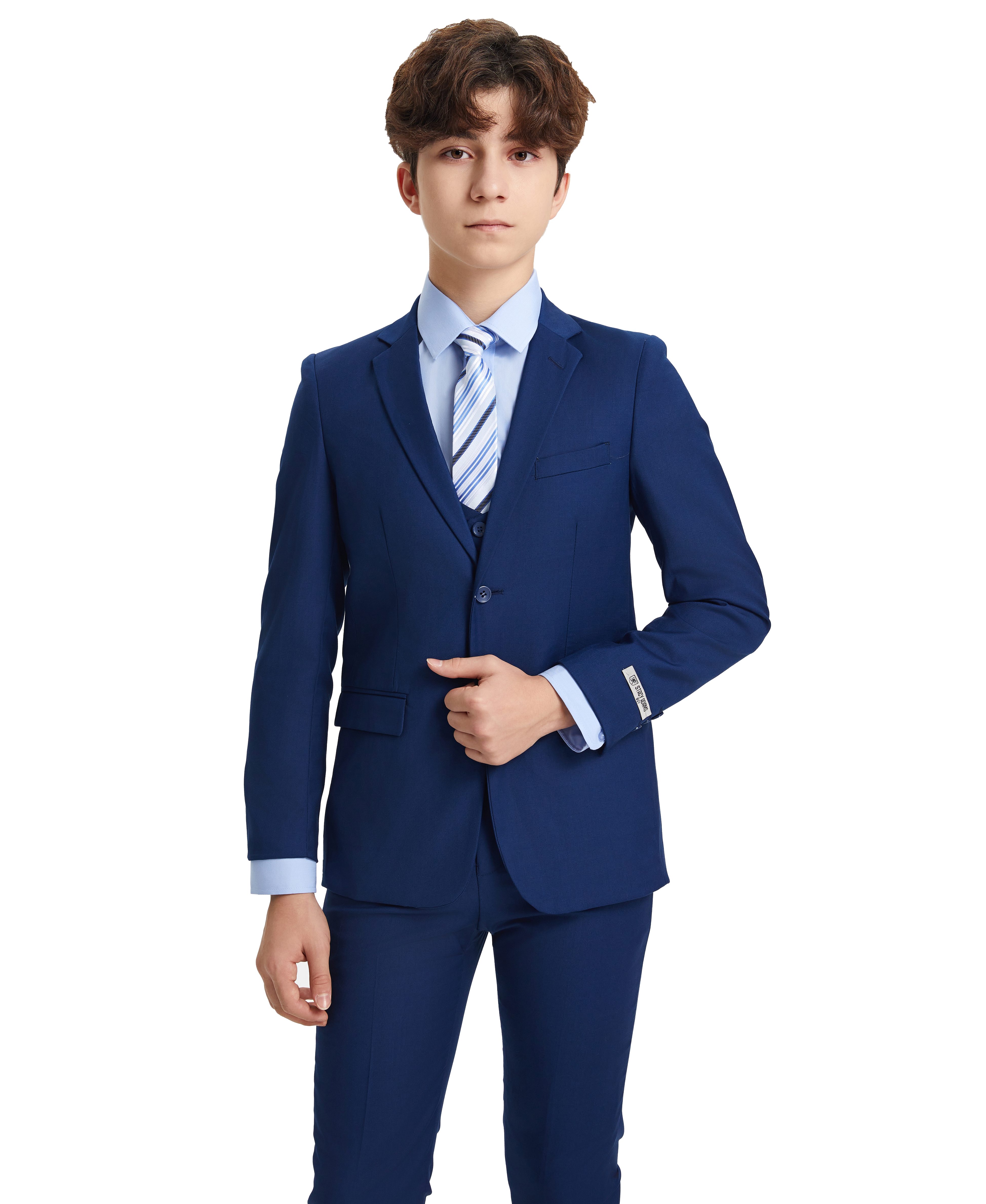 Stacy Adams Indigo 5 pc Suits