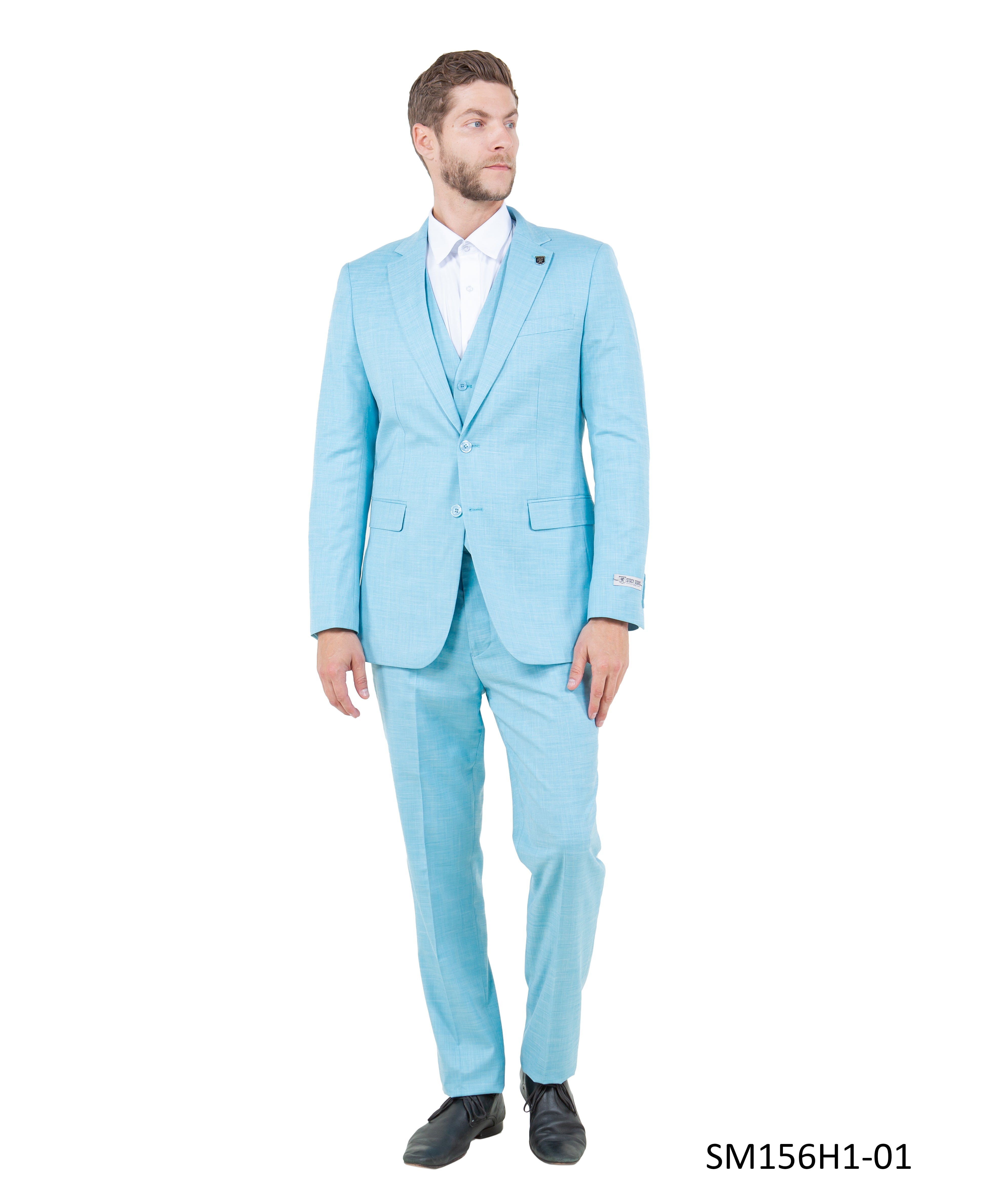 Mens Suit Solid by Stacy Adams