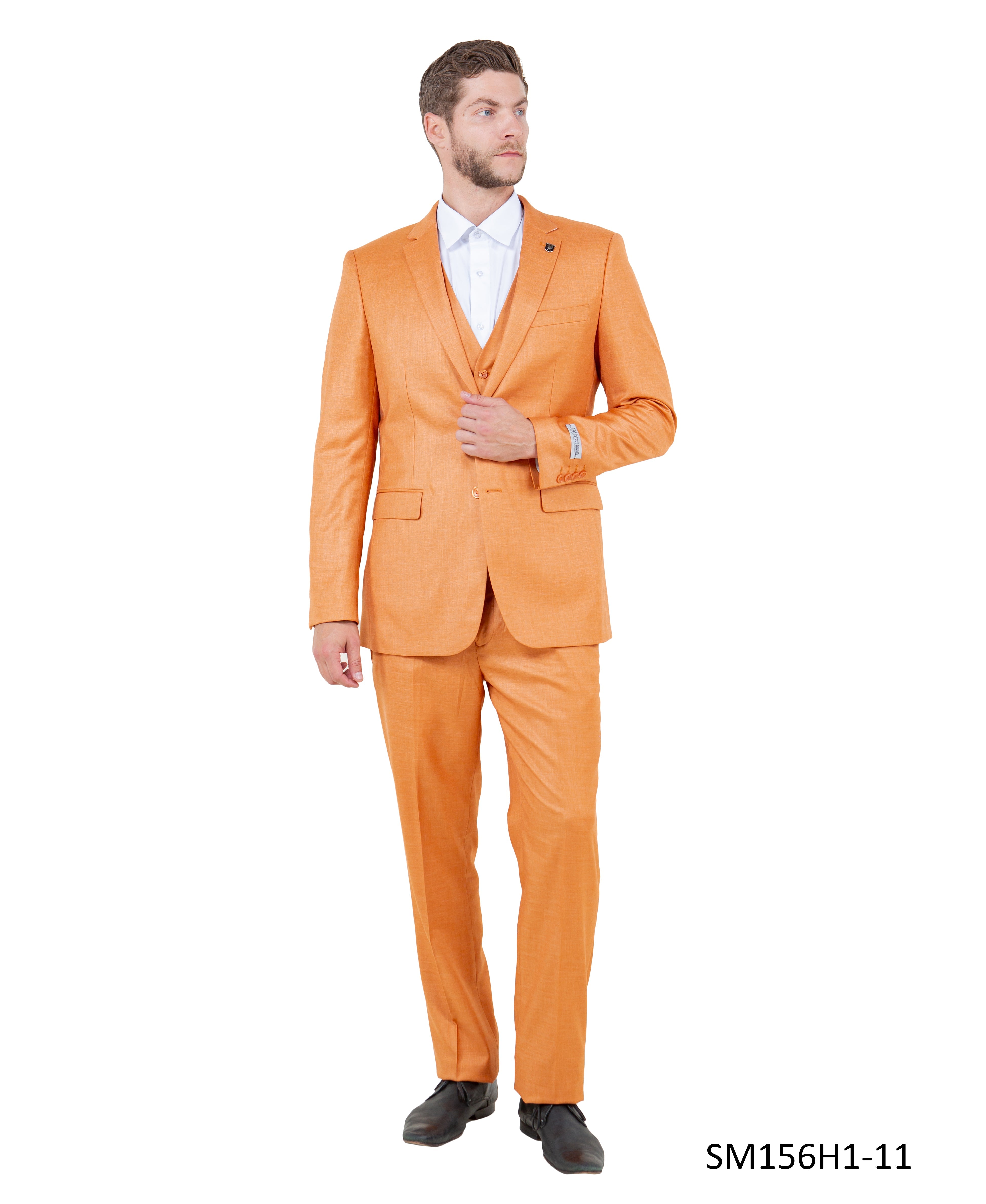 Mens Suit Solid by Stacy Adams