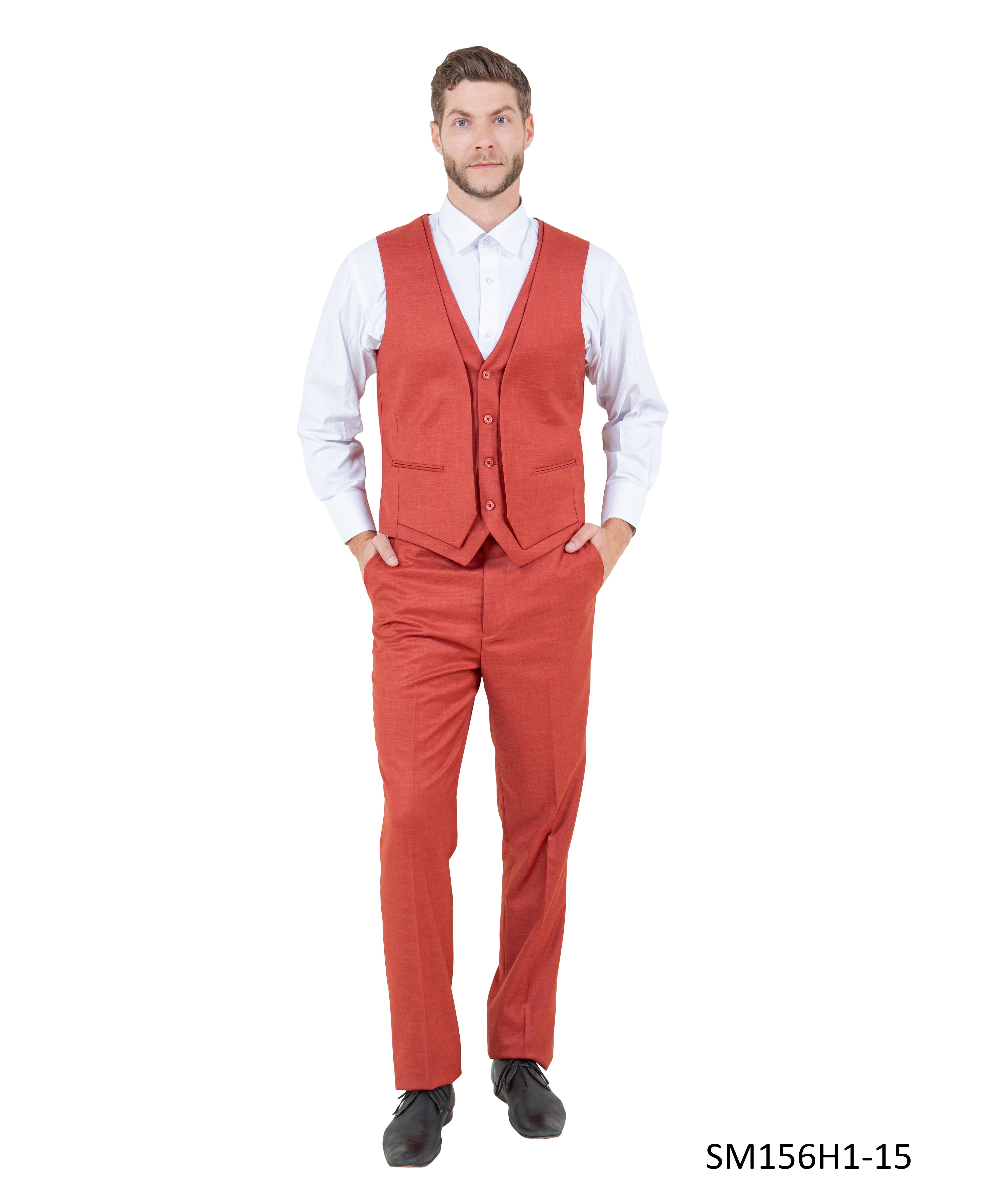 Mens Suit Solid by Stacy Adams