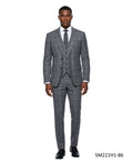 Stacy Adams 3PC Plaid Suit Set