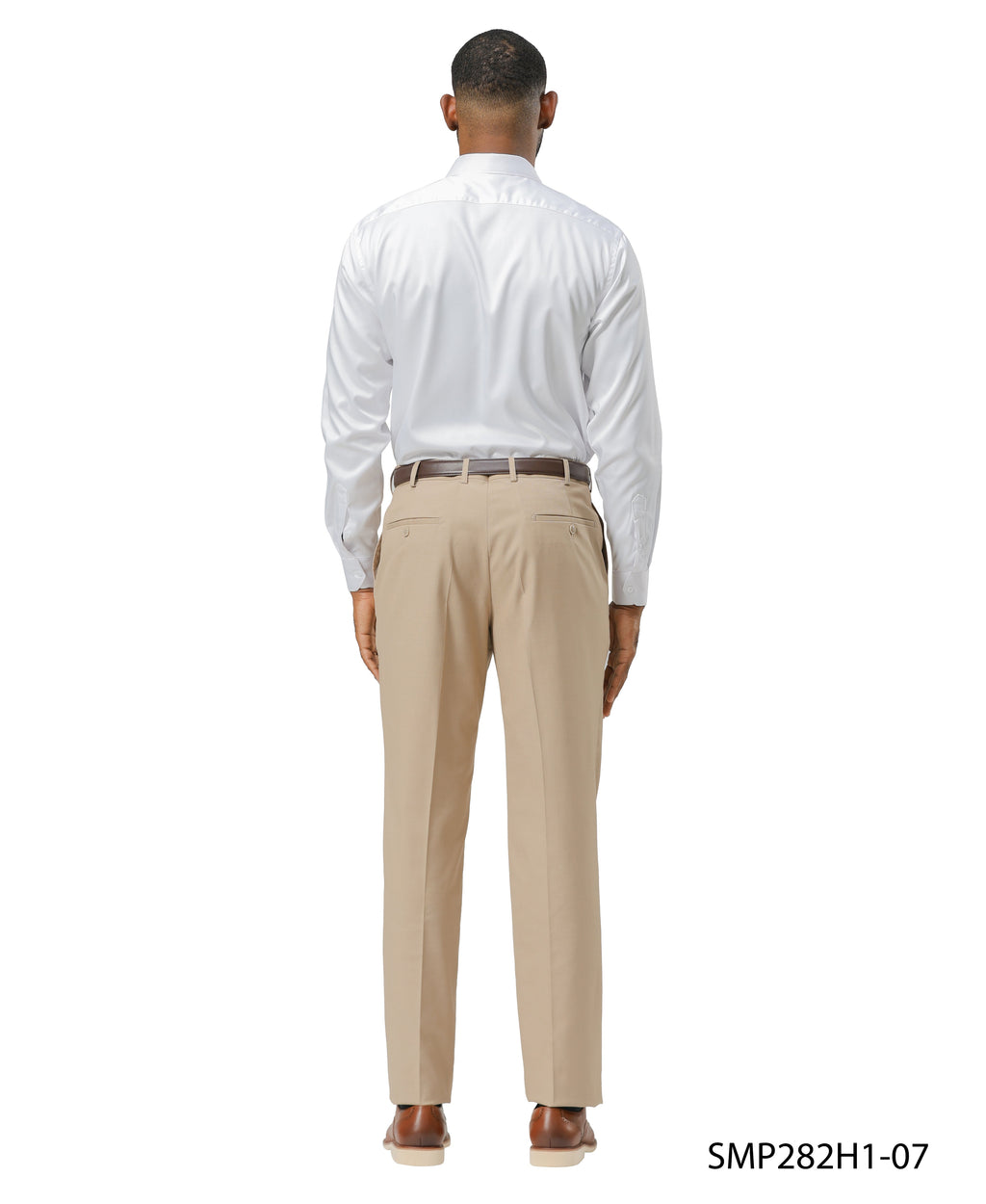 Stacy Adams Solid Dress Pants – Classic Tan Style & Everyday Comfort | D&K Menswear