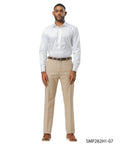 Men’s Dress Pants, Stacy Adams Trousers, Business Attire, Formalwear, Tan Dress Pants, D&K Menswear Collection