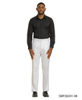 Men’s Dress Pants, Stacy Adams Trousers, Business Attire, Formalwear, White Dress Pants, D&K Menswear Collection