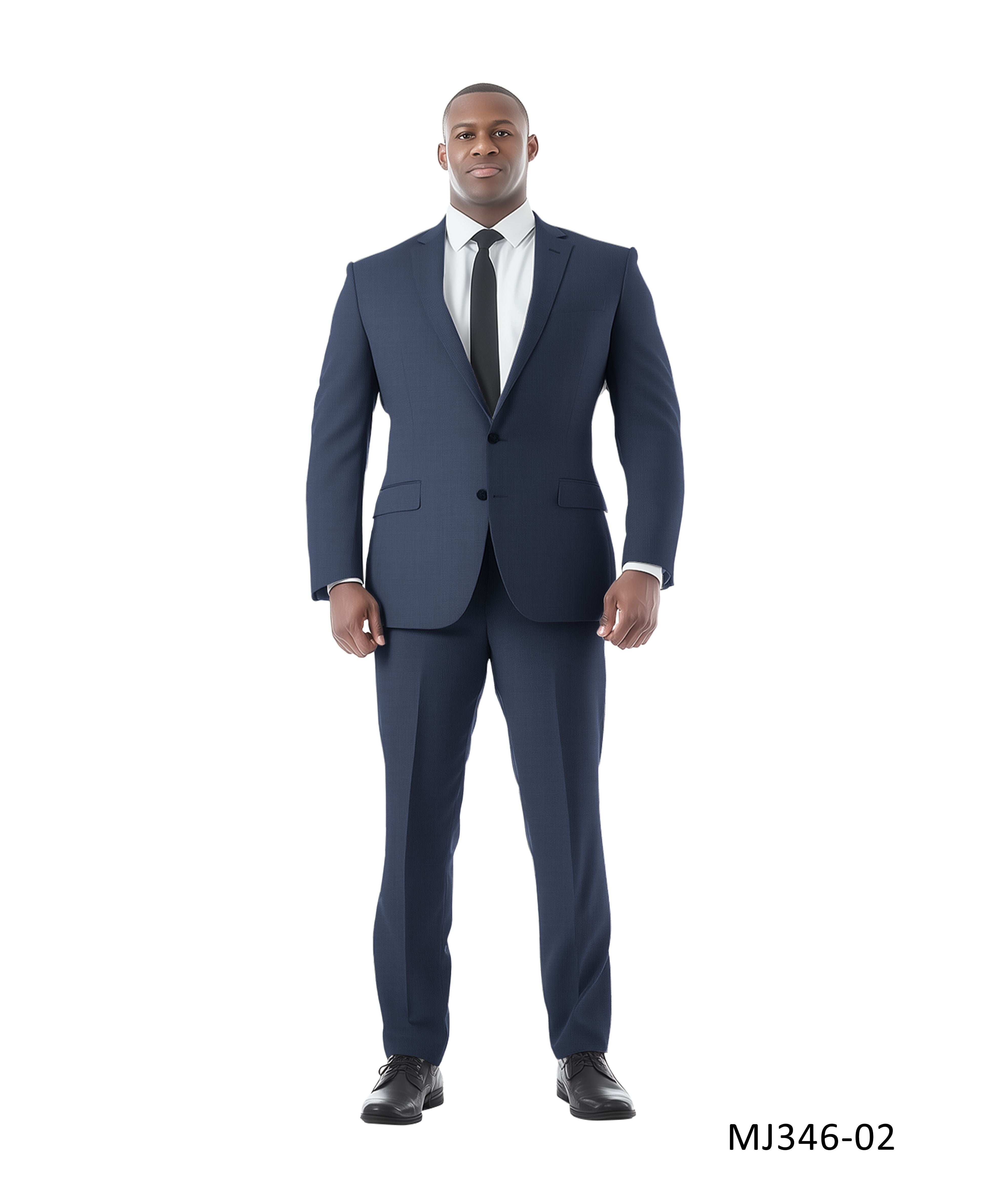 Zegarie Suit Separates Navy Solid Dinner Jacket