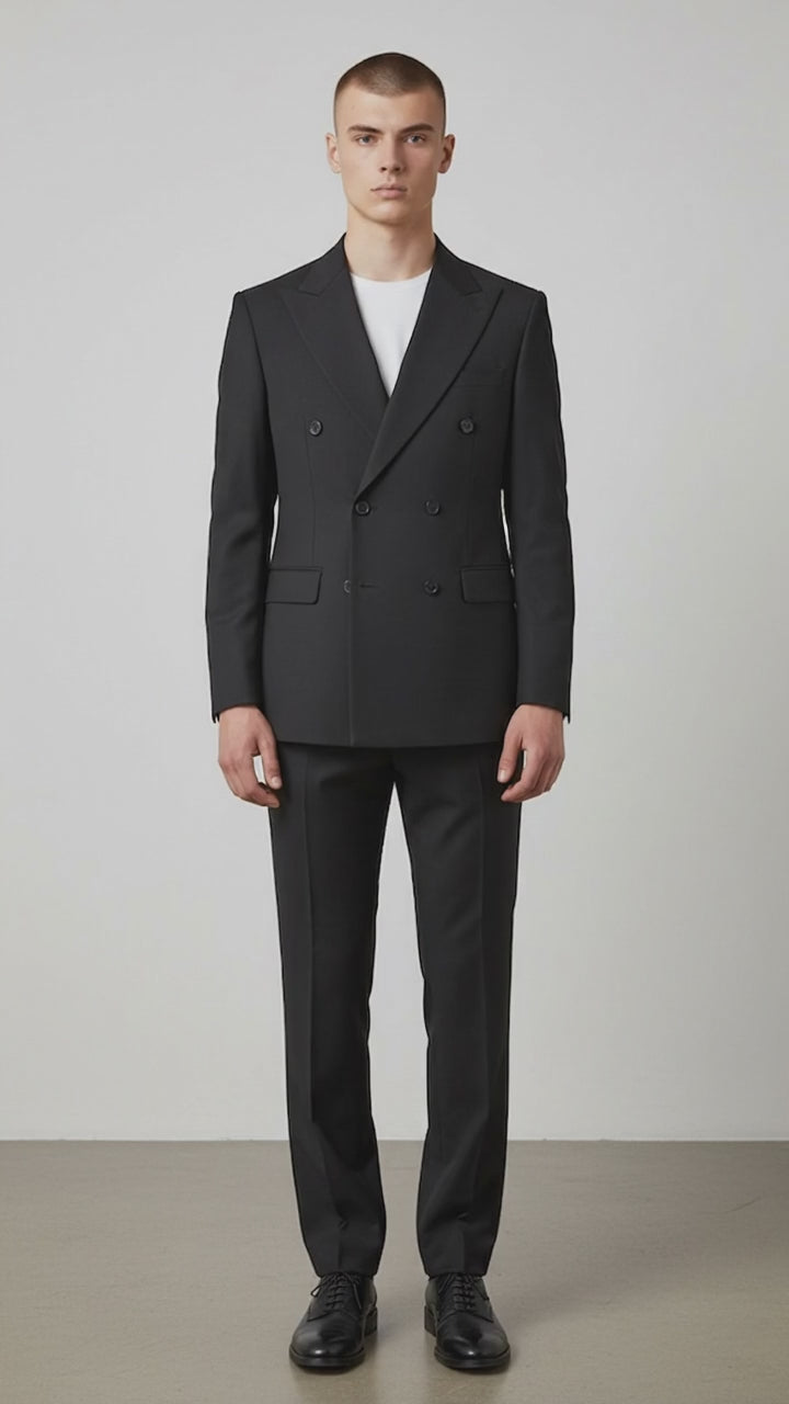 Noah John DB Black suit