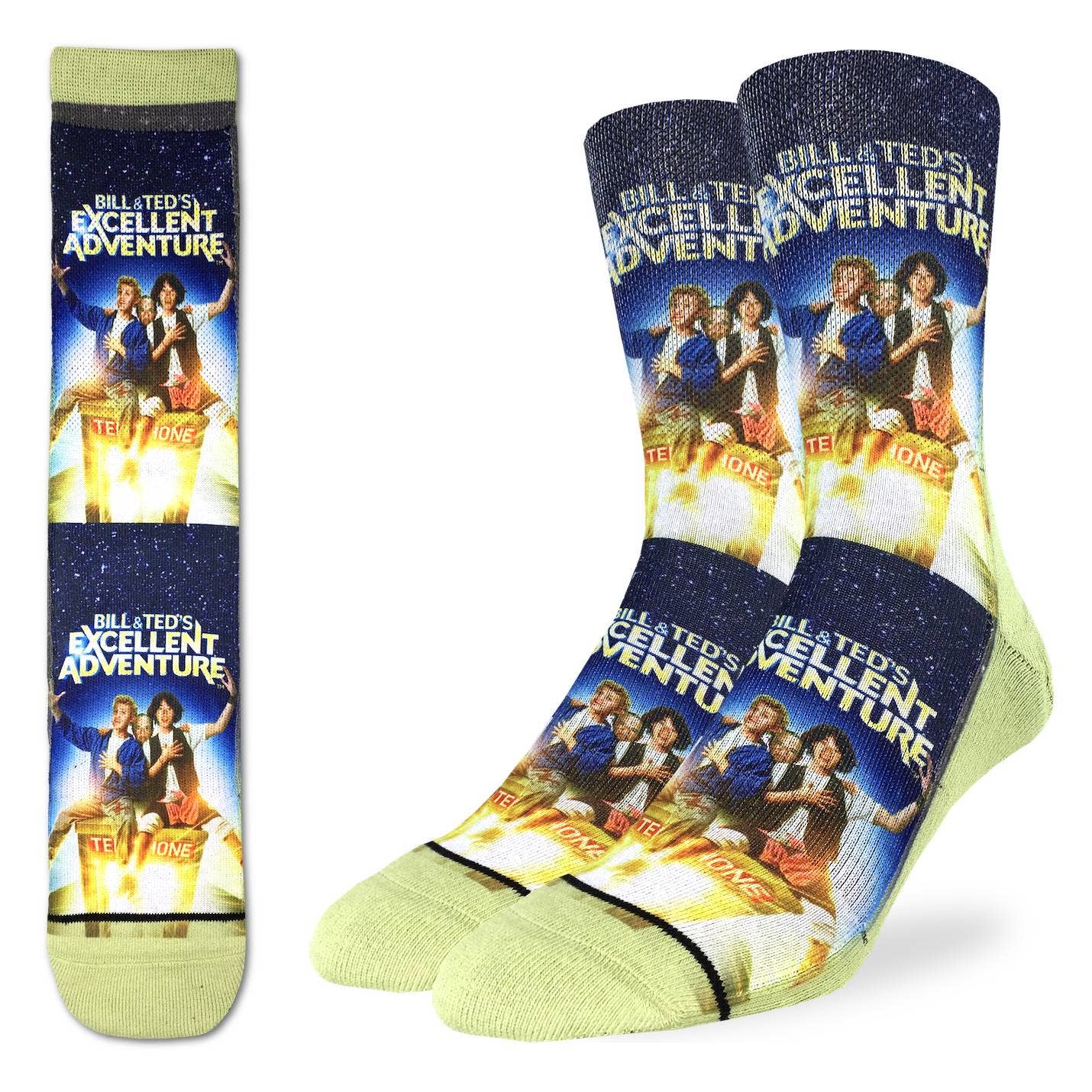 Men's Bill & Ted's Excellent Adventure Socks