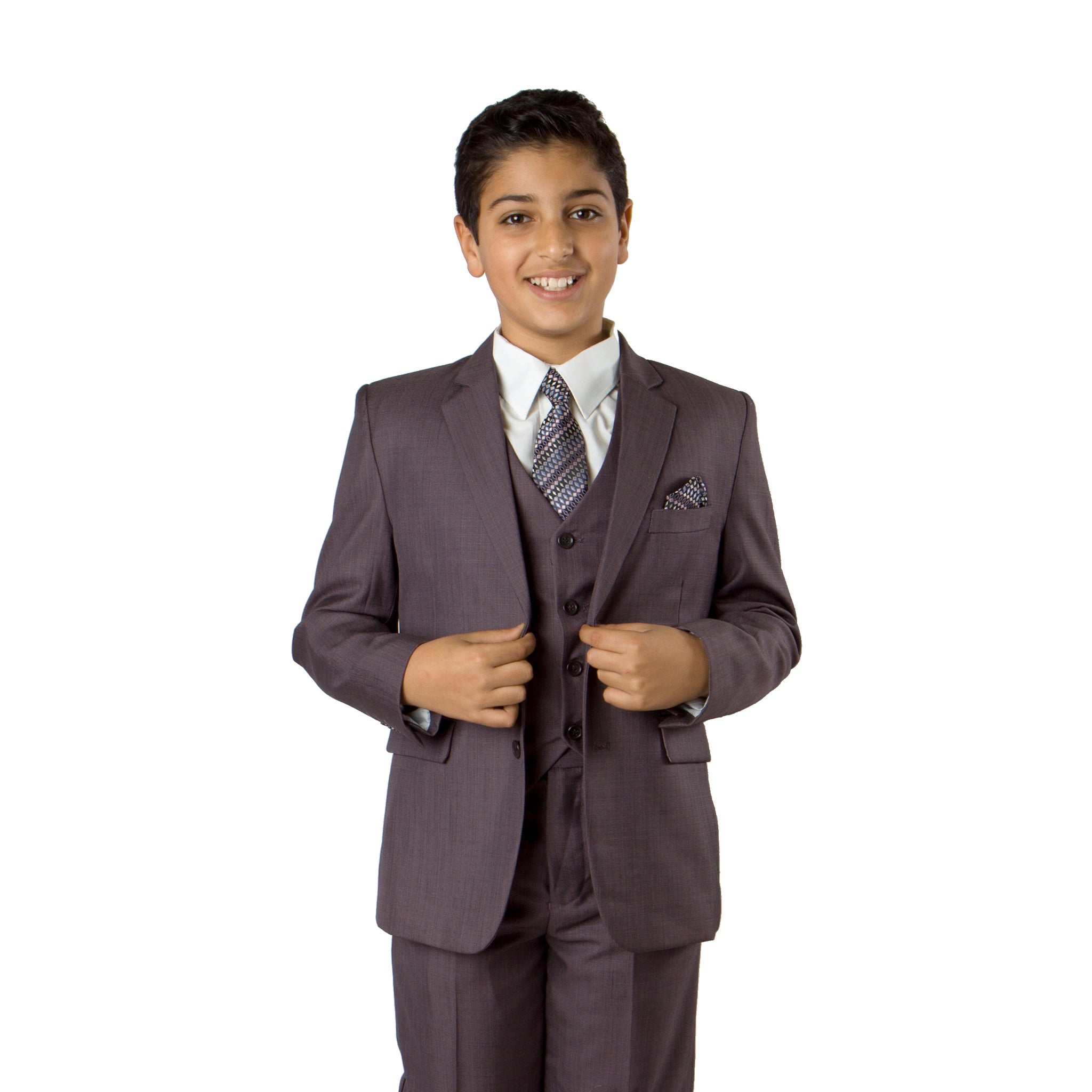Tazio Lavender Formal Suits For Boys